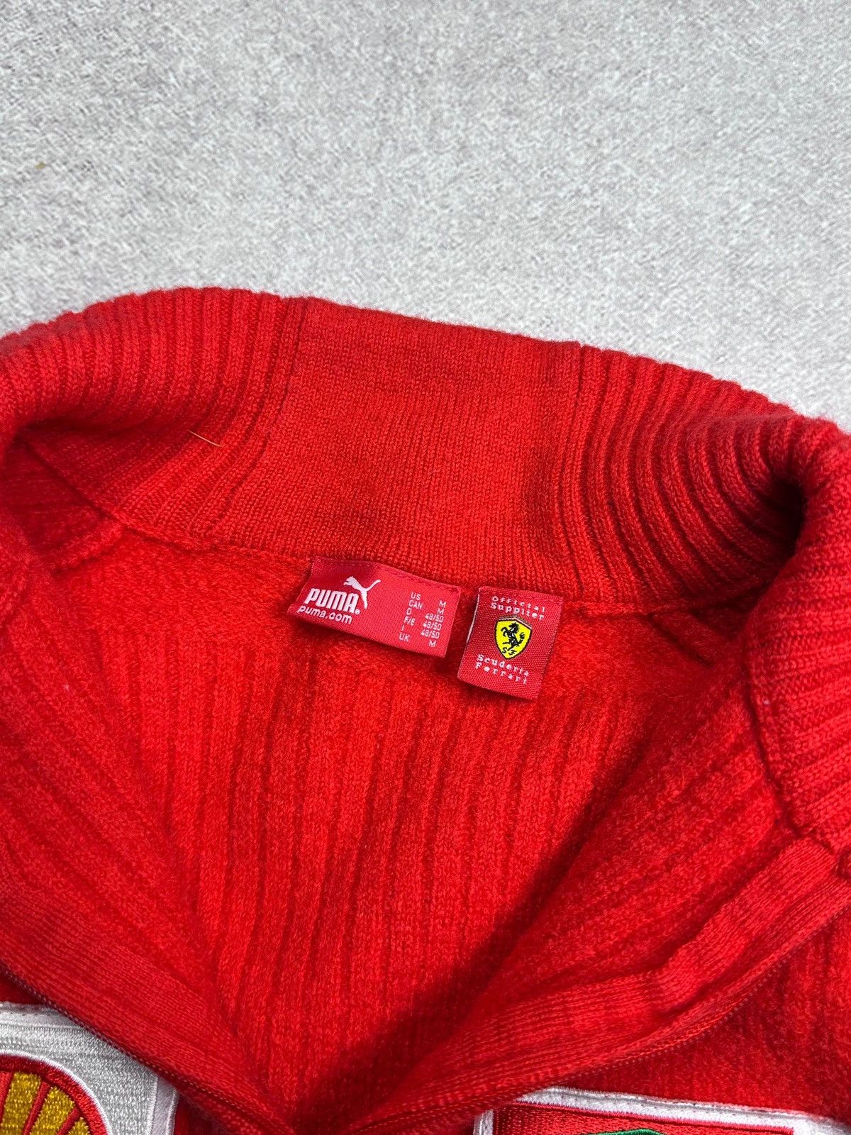 Formula 1 Vintage Formula 1 Puma Ferarri Knit Sweater M Size US M / EU 48-50 / 2 - 4 Thumbnail