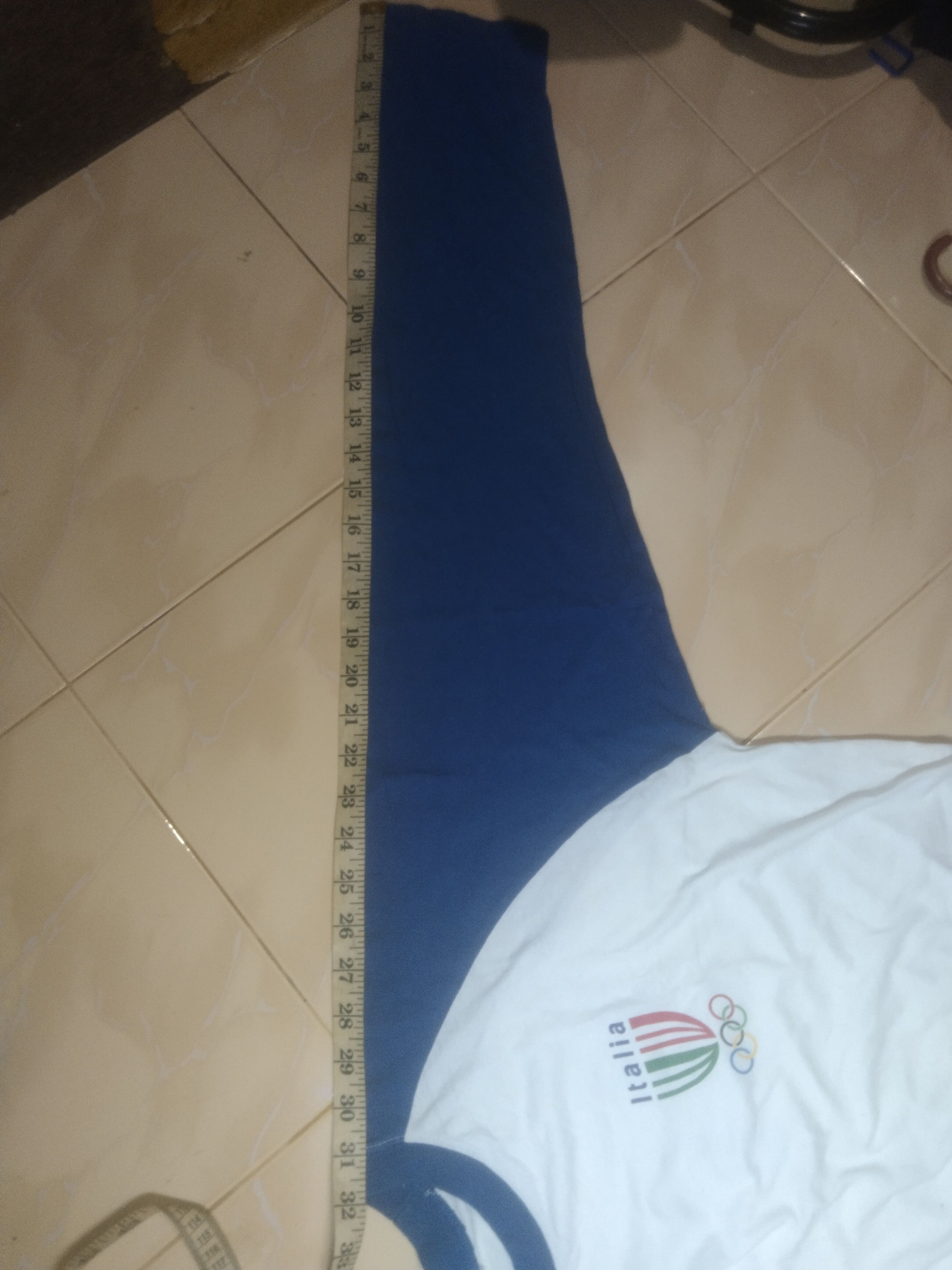 Vintage Italy Olympic team long sleeve shirt (2004-14) Size US L / EU 52-54 / 3 - 7 Thumbnail