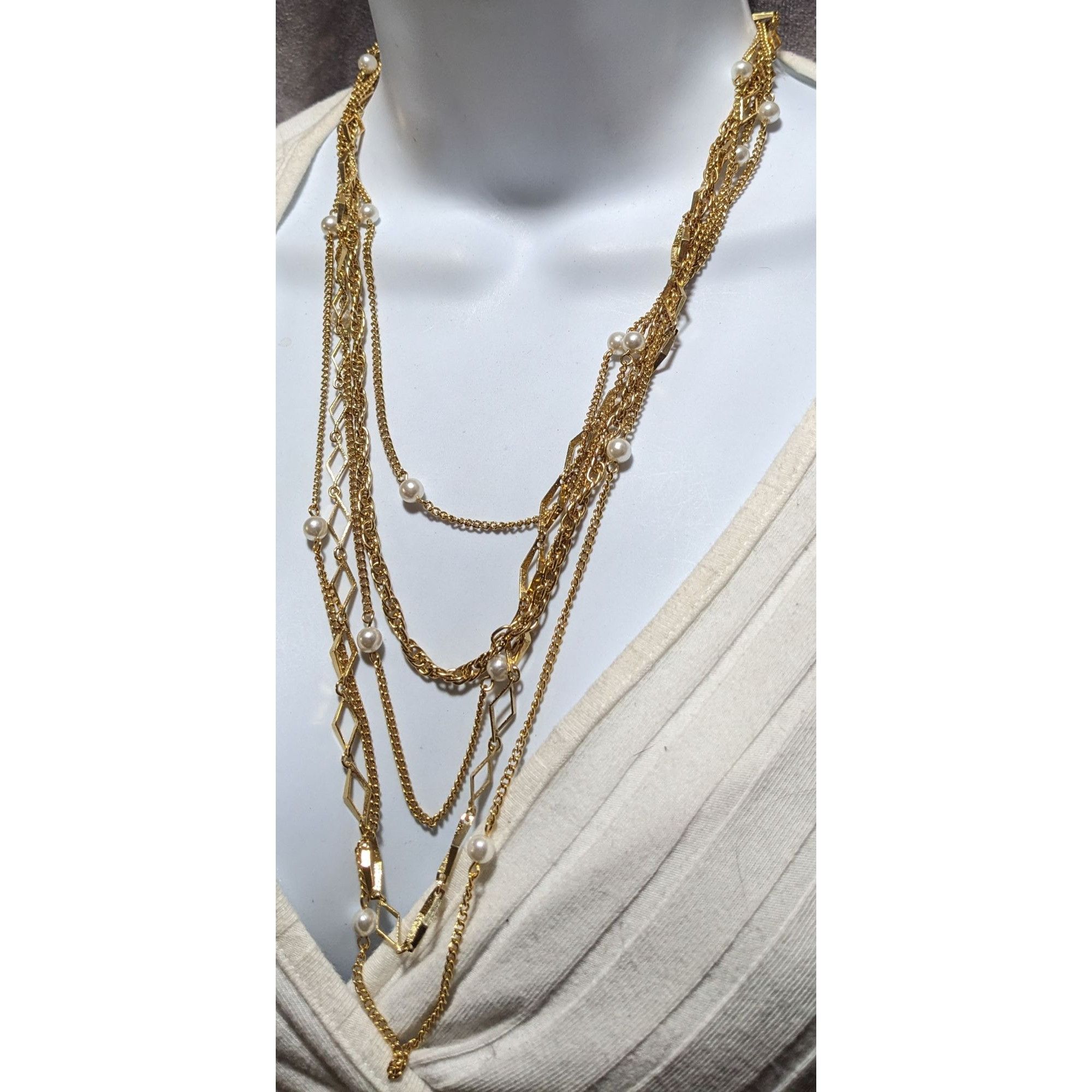 Other Something Special Gold Glam Multilayer Necklace Size ONE SIZE - 7 Thumbnail