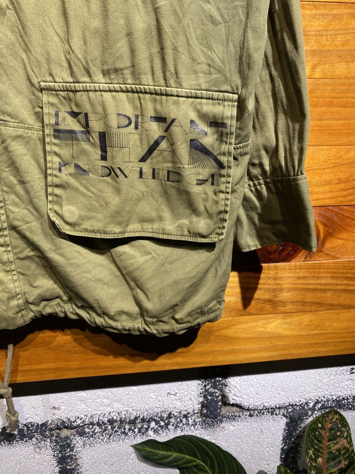 Japanese Brand Culture Call Military-Style Khaki Field Jacket – Oversized Size US M / EU 48-50 / 2 - 6 Thumbnail