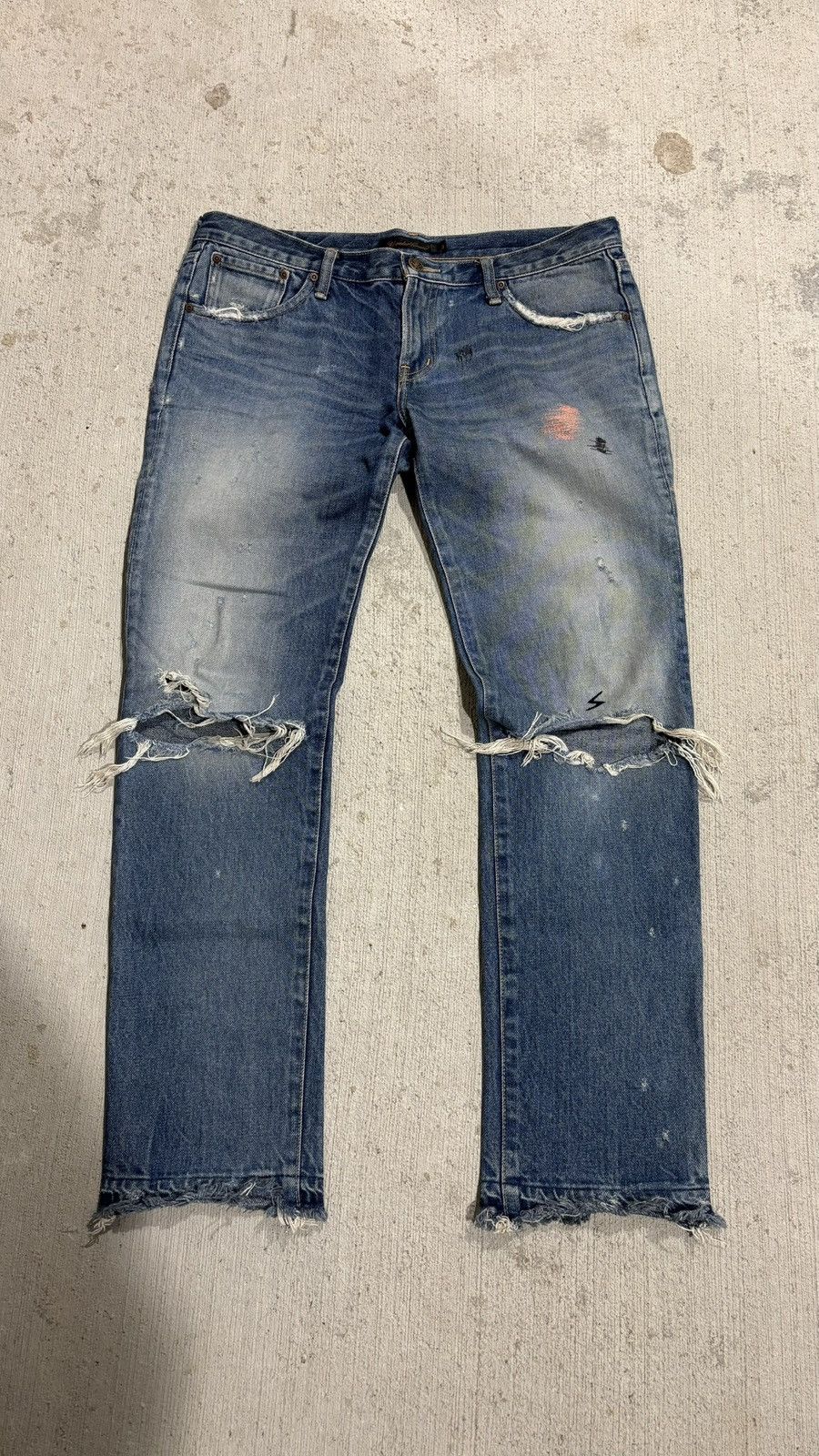 Undercover UNDERCOVER 05ss But Beautiful II 58 Denim Pants