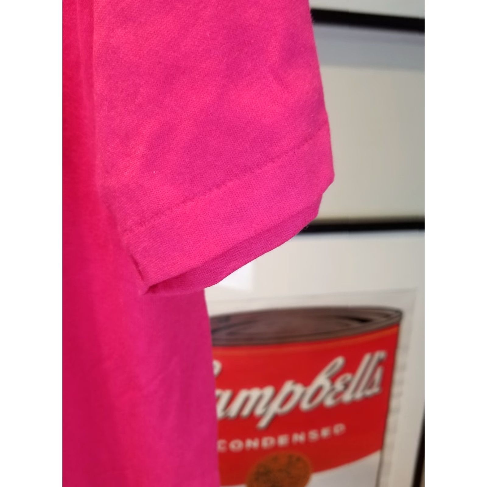 Jerzees VINTAGE 90' HOT PINK JERZEES SINGLE STITCH THIN 50/50 T-SHIRT SZ XLARGE Size US XL / EU 56 / 4 - 2 Thumbnail