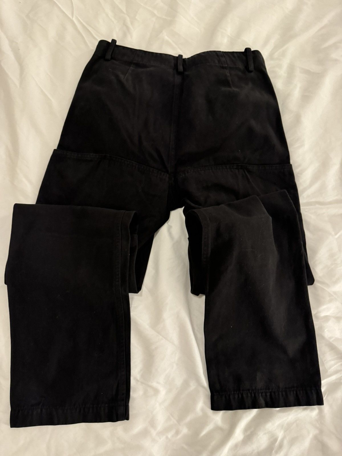 Balenciaga × Gap × Yeezy Yeezy Gap Engineered by Balenciaga Sateen Cargo Pant Black Size US 28 / EU 44 - 10 Thumbnail