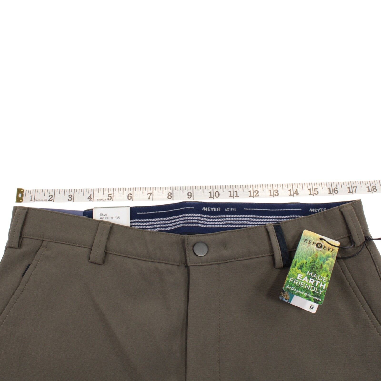 Other Meyer New with tags Chinos Size 34 US In Green Size US 34 / EU 50 - 9 Thumbnail