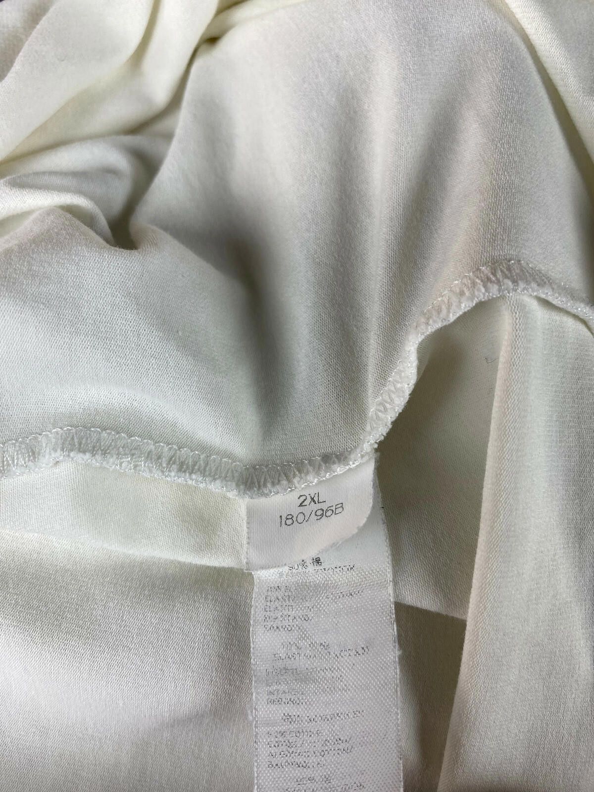 Paul & Shark Paul & Shark White Cotton Blend Blouse Shirt Size XXL Size XXL / US 16-18 / IT 52-54 - 10 Thumbnail