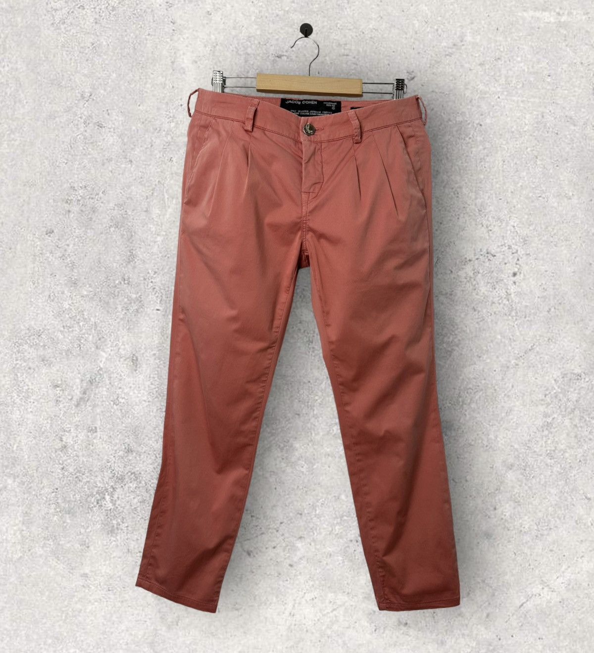 Jacob Cohen Ladies JACOB COHEN Handmade Pink Trousers Size 27" / US 4 / IT 40 - 1 Thumbnail