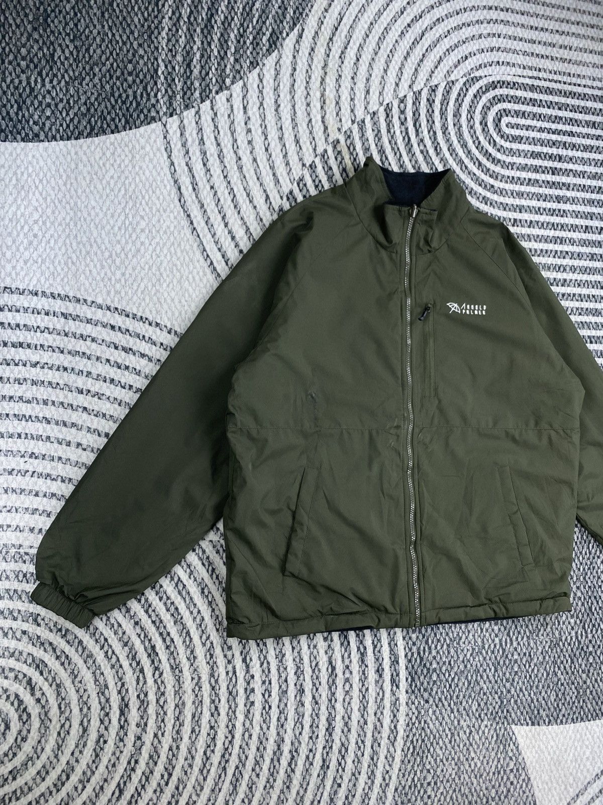 Japanese Brand Vtg Arnold Palmer Embroidery Logo Reversible ZIp-Up Jacket Size US L / EU 52-54 / 3 - 5 Thumbnail