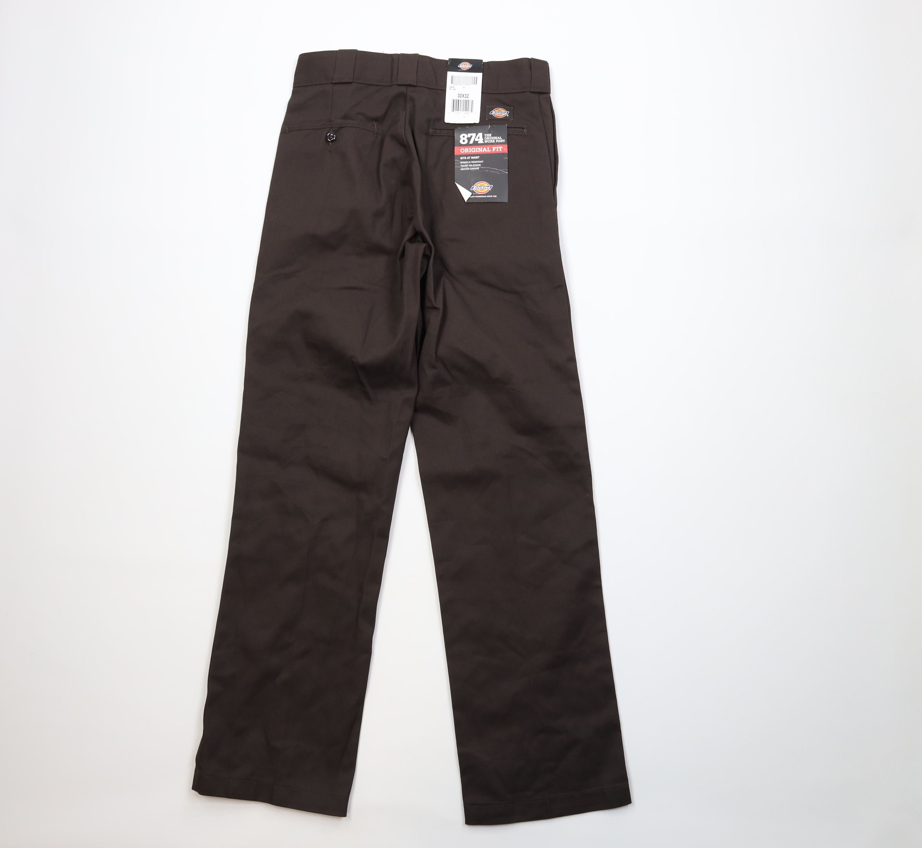 Dickies Deadstock Vintage Y2K Dickies Mechanic Wide Leg Pants Brown Size US 30 / EU 46 - 9 Thumbnail