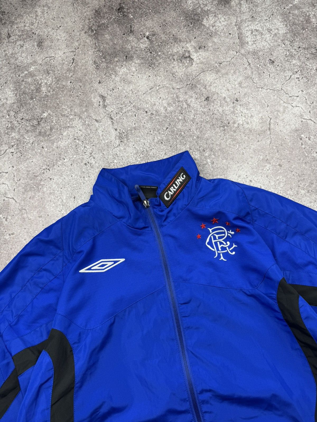 Umbro Vintage Umbro Rangers Track Jacket Football Soccer 2000s Size US S / EU 44-46 / 1 - 3 Thumbnail