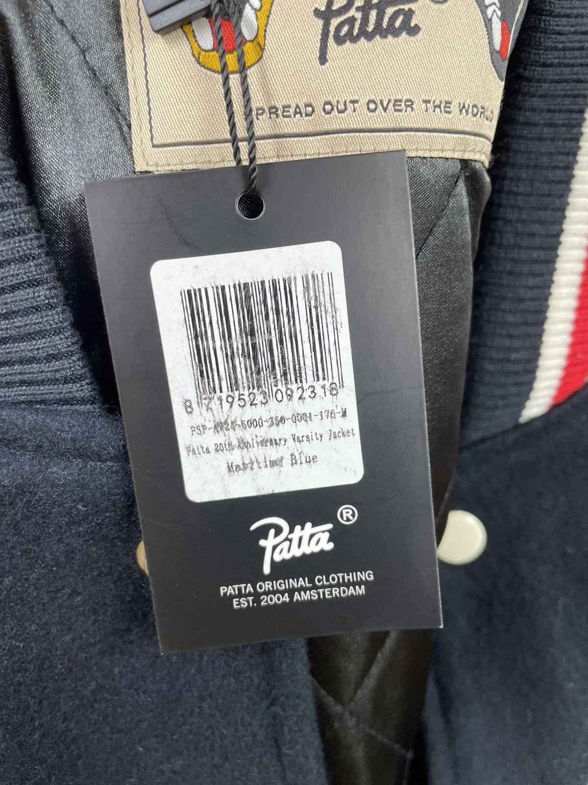 Patta Patta 20th Anniversary Blue Varsity Jacket Medium Size US M / EU 48-50 / 2 - 4 Thumbnail