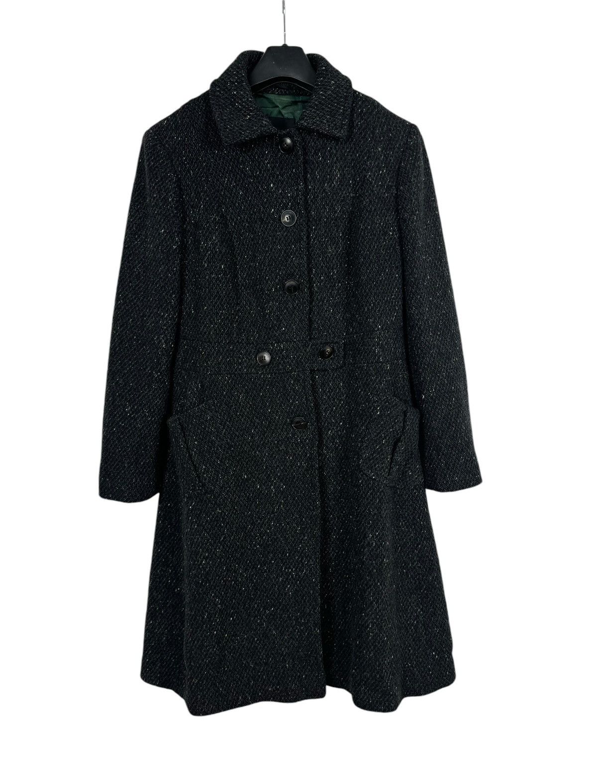 Weekend Max Mara Weekend Max Mara Knit Overcoat Lana Wool size US12 IT46 Size L / US 10 / IT 46 - 13 Thumbnail