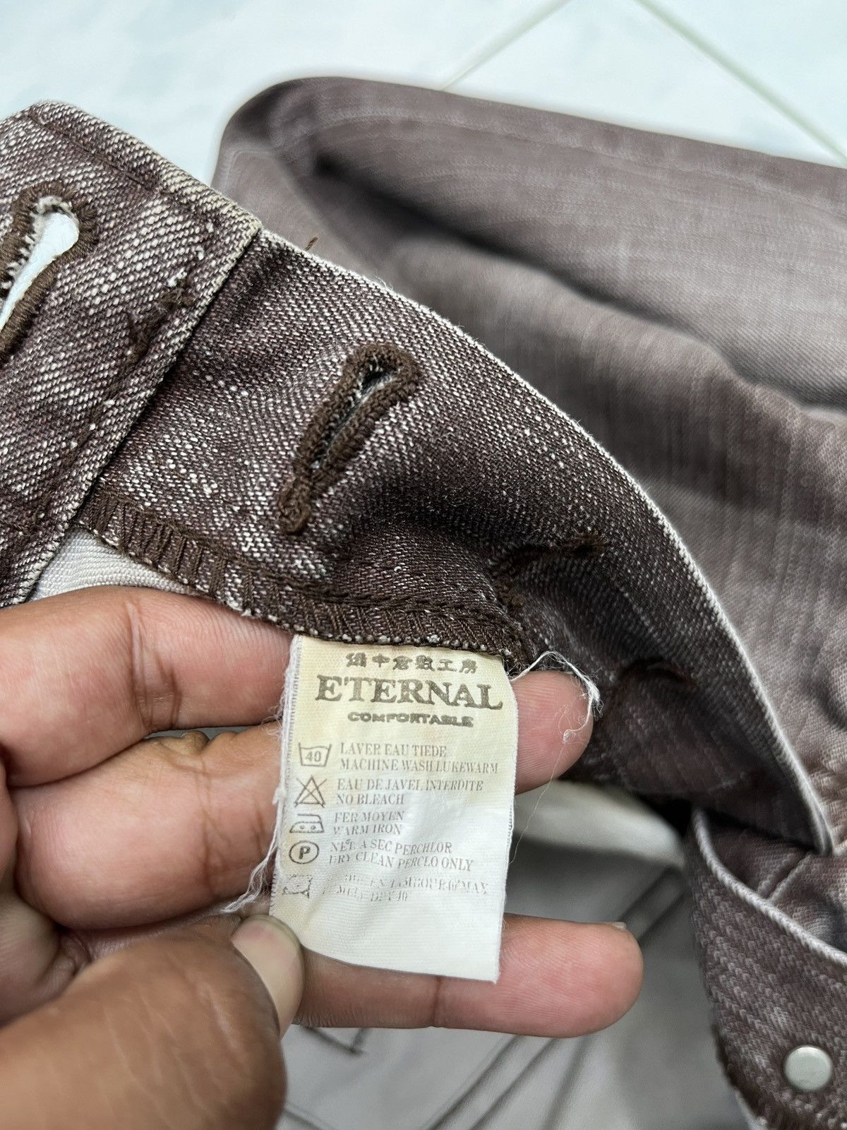 Eternal 🔥🔥🔥ARCHIVE ETERNAL JAPAN DENIM Size US 32 / EU 48 - 17 Thumbnail
