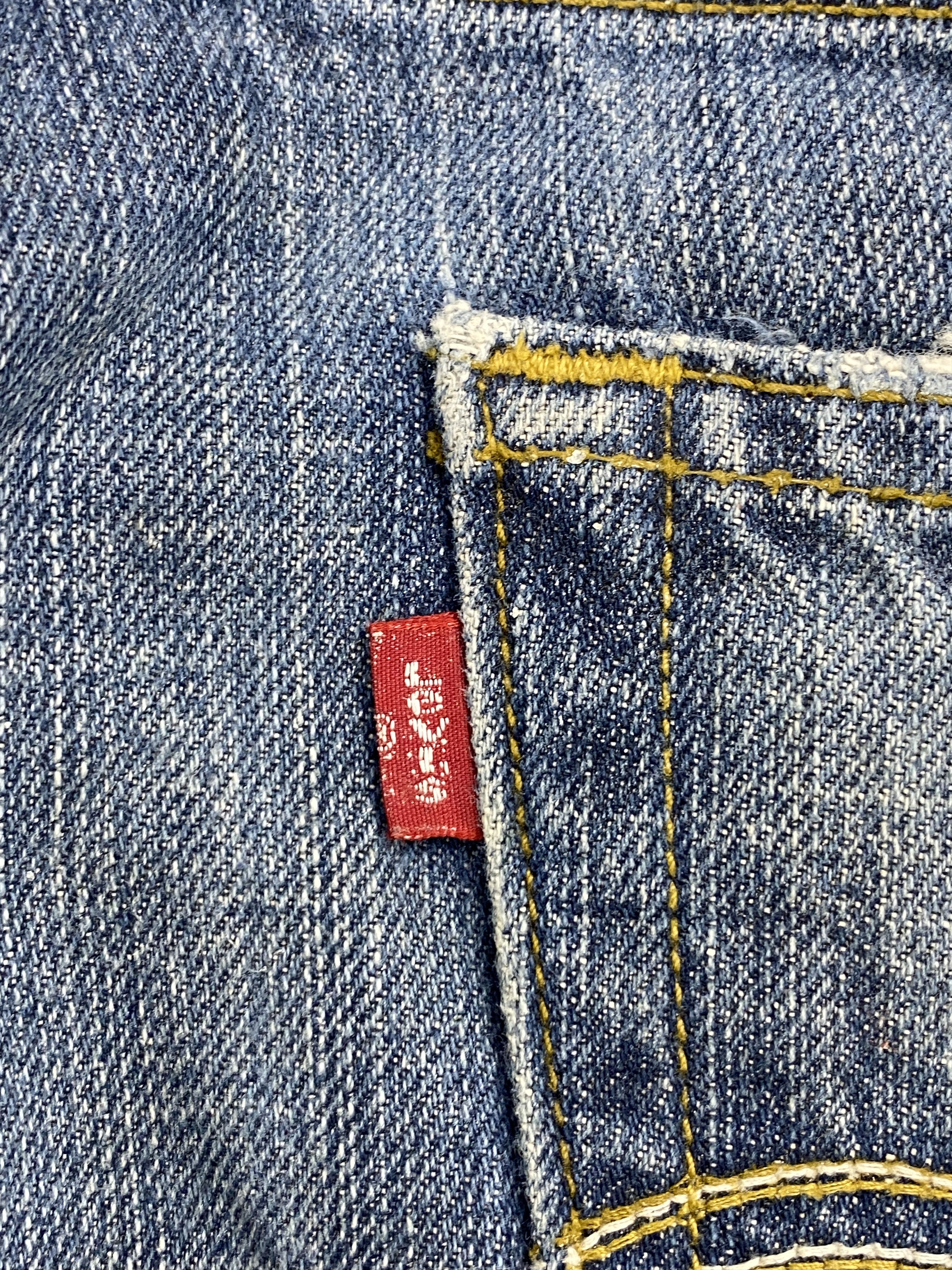 Levi's × Vintage Splatter Paint Vintage Levi's 527 Bootcut Jeans Size US 31 - 6 Thumbnail