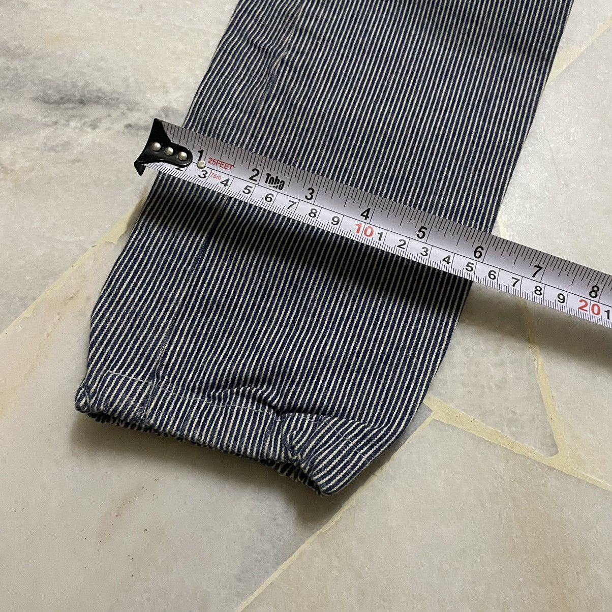 Japanese Brand ORIGINAL TACTICAL POCKET STRIPE l'FRONTIER (28×40) Size US 28 / EU 44 - 13 Thumbnail