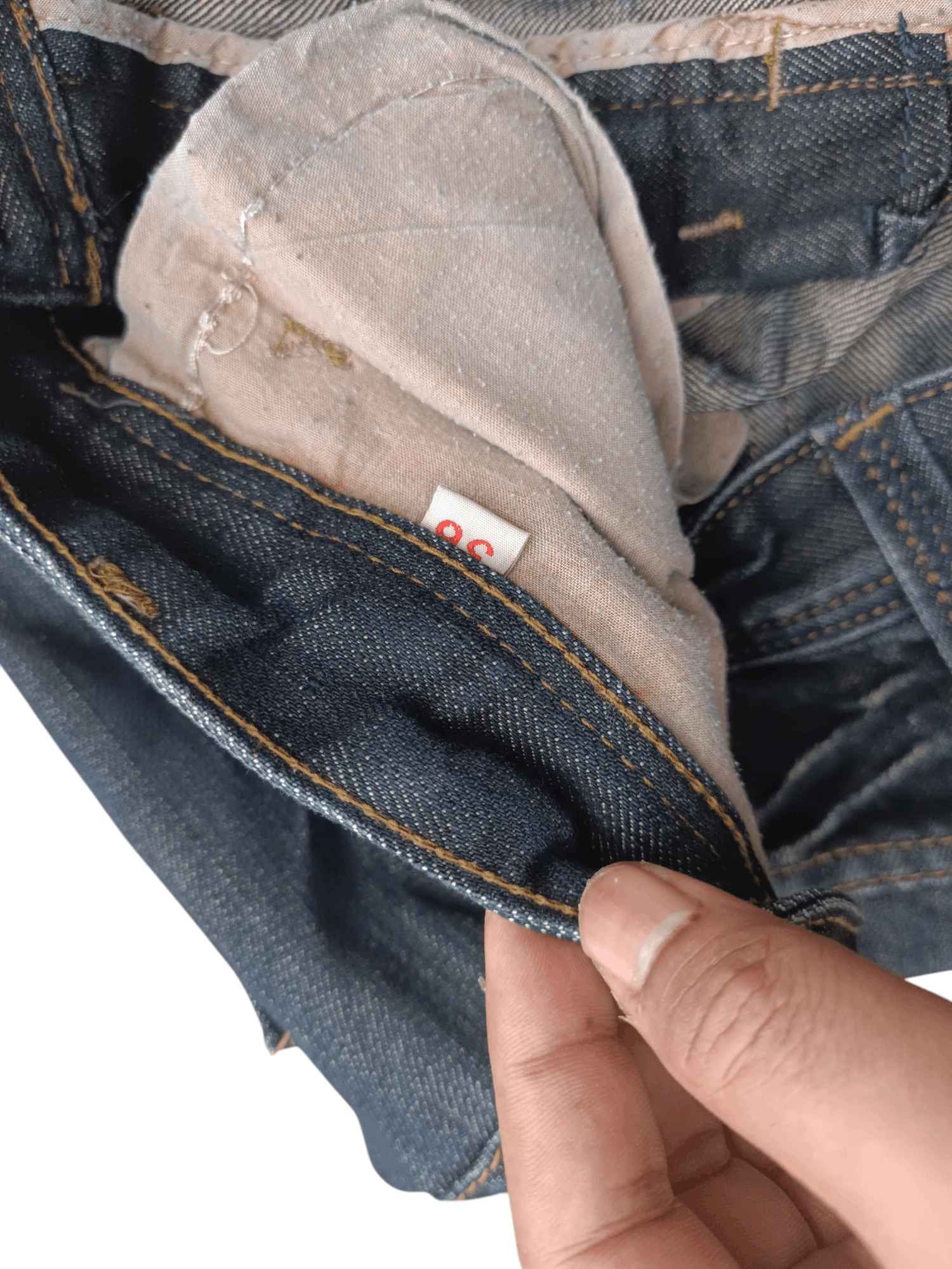 Japanese Brand RARE 🔥 A.S Aston Jeans Whiskers Print & Embroidery Denim Size US 36 / EU 52 - 12 Thumbnail