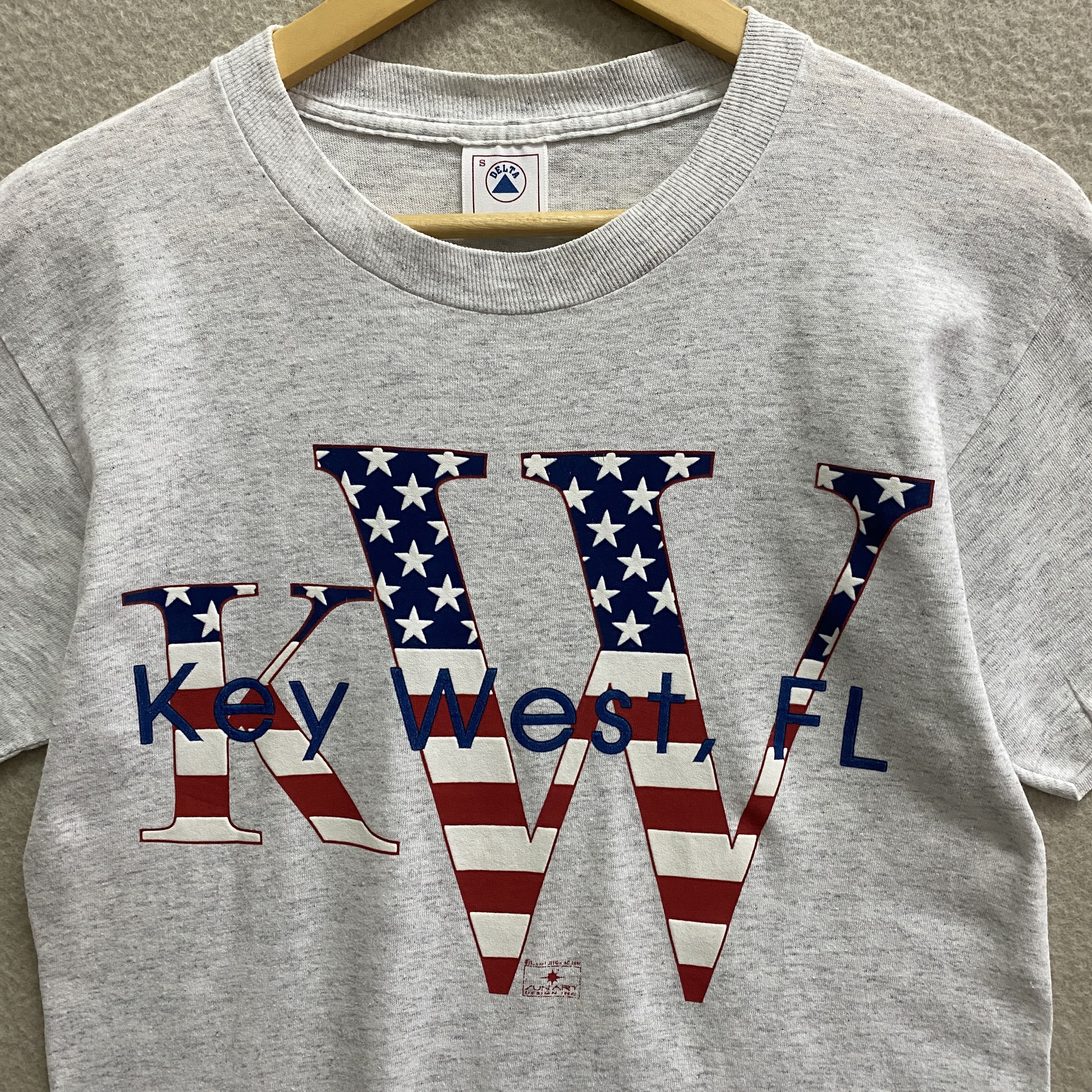 Hysteric Glamour × If Six Was Nine × Le Grande Bleu (L.G.B.) Vintage 90's Key West Tshirt Size US S / EU 44-46 / 1 - 2 Thumbnail