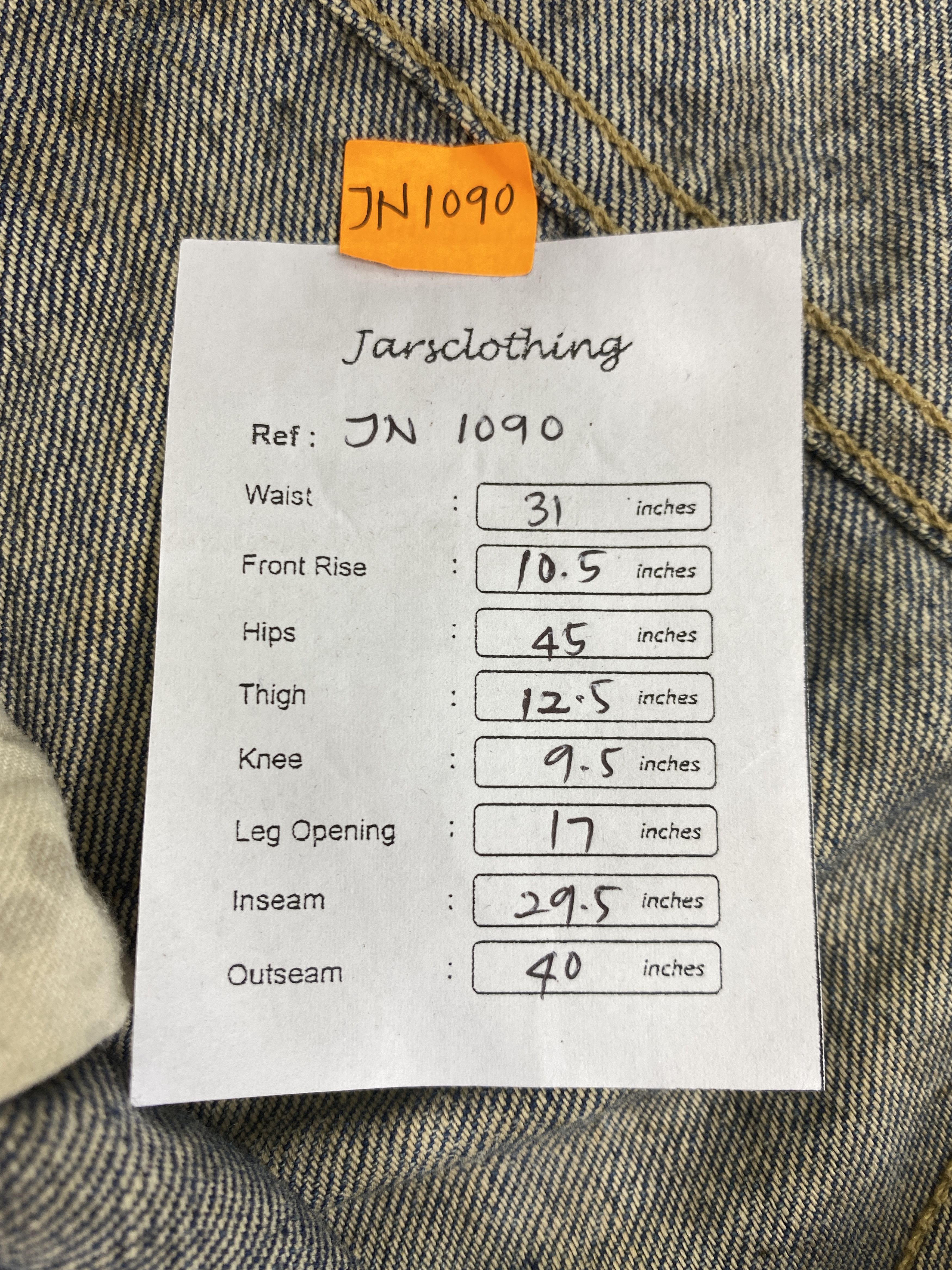 Levi's Dirty Blue Vintage Levi's 610 Jeans 31x29.5 Denim -JN1090 Size US 32 / EU 48 - 8 Thumbnail