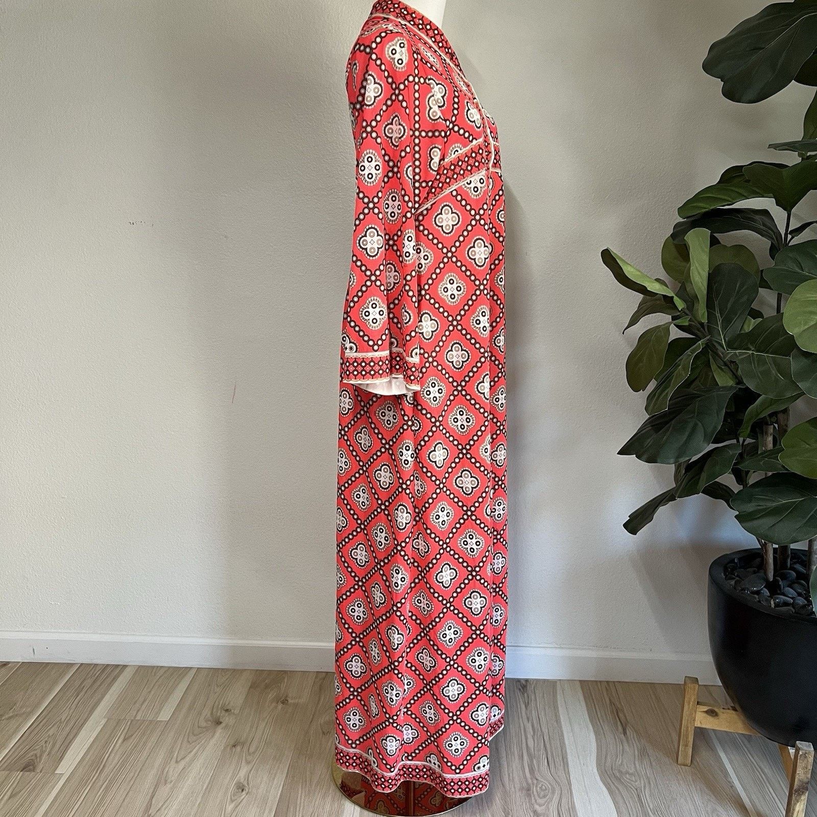 Emilio Pucci RARE Emilio Pucci Formfit Rogers EPFR Kimono Robe Hostess Size ONE SIZE - 9 Thumbnail
