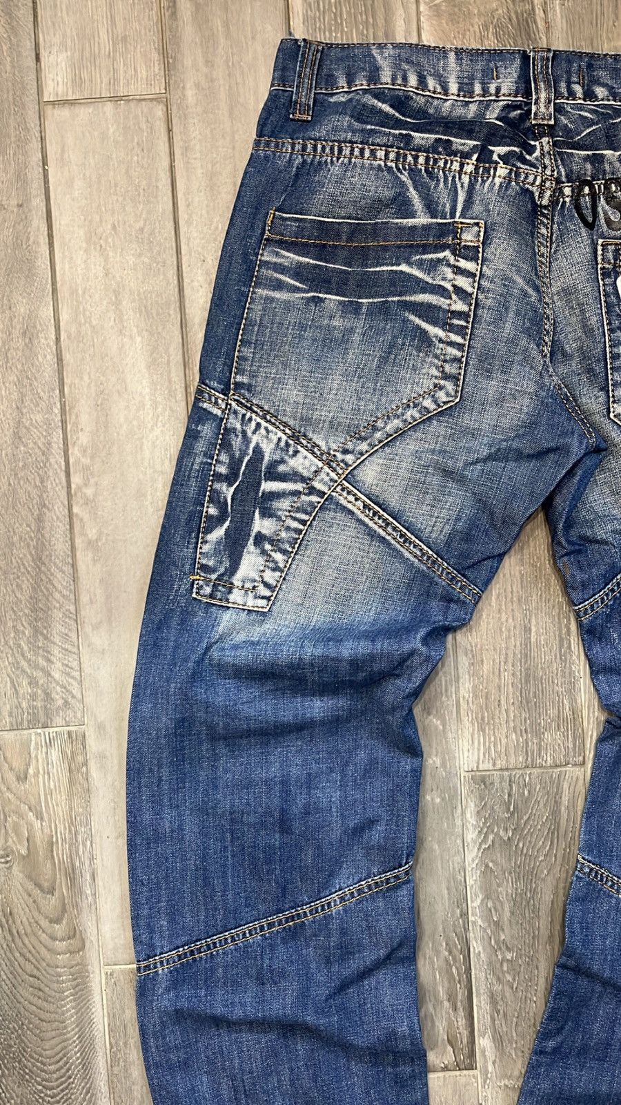 Japanese Brand Vintage hype Poker Kosmo & Lupo jeans Size US 32 / EU 48 - 10 Thumbnail