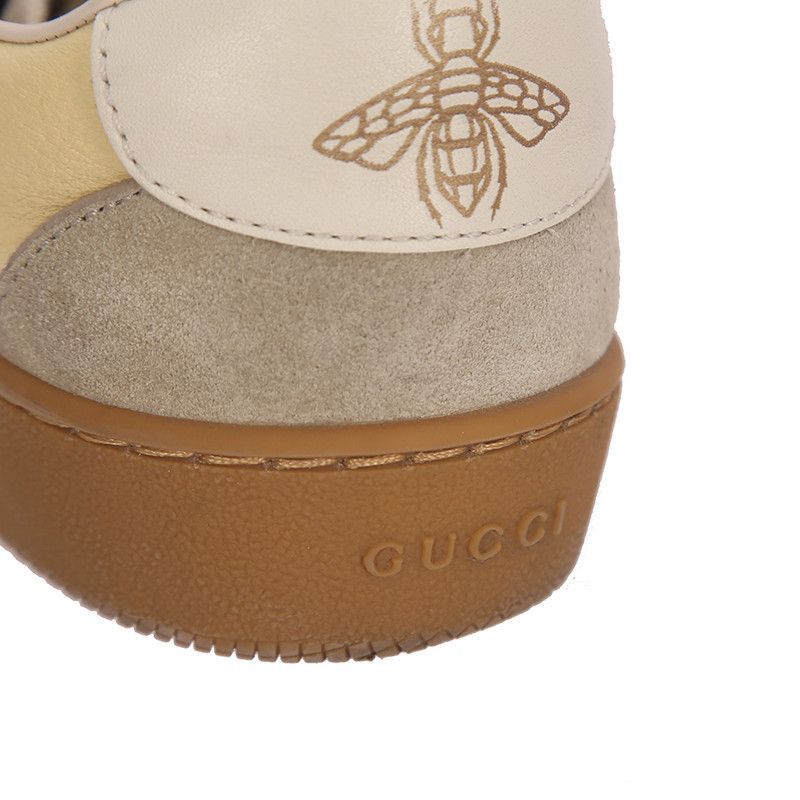 Gucci Gucci Leather and Suede Women's Sneakers - Size US 5.5 / EU 38 - 7 Thumbnail