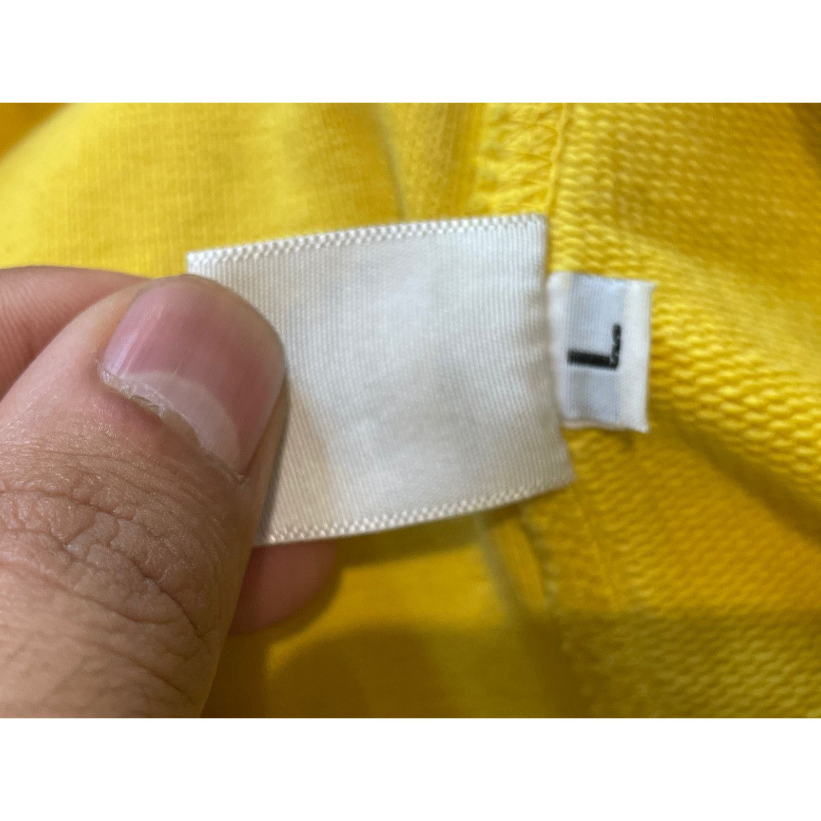 Eric Emanuel EE Hoodie Yellow Purple Used Large Size US L / EU 52-54 / 3 - 5 Thumbnail