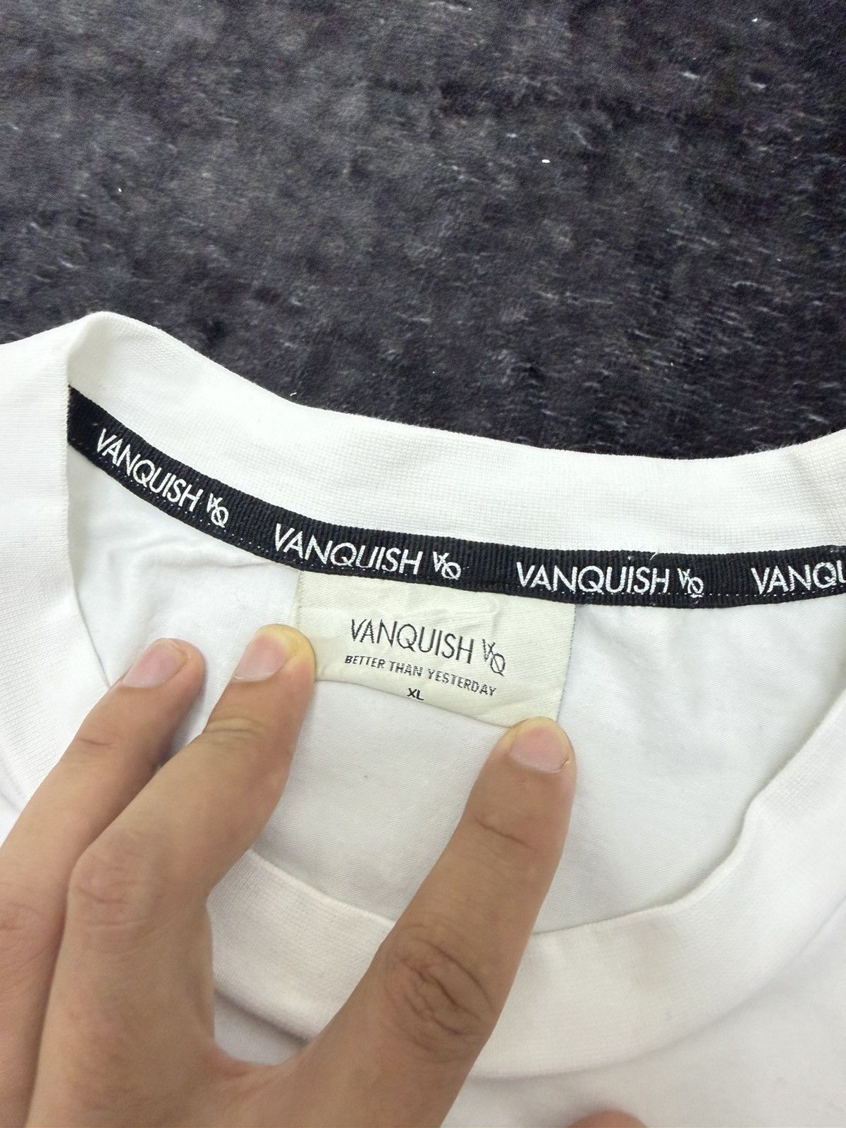 Vanquish Vanquish Better Than Yesterday Big Logo T Shirt Size US XL / EU 56 / 4 - 3 Thumbnail