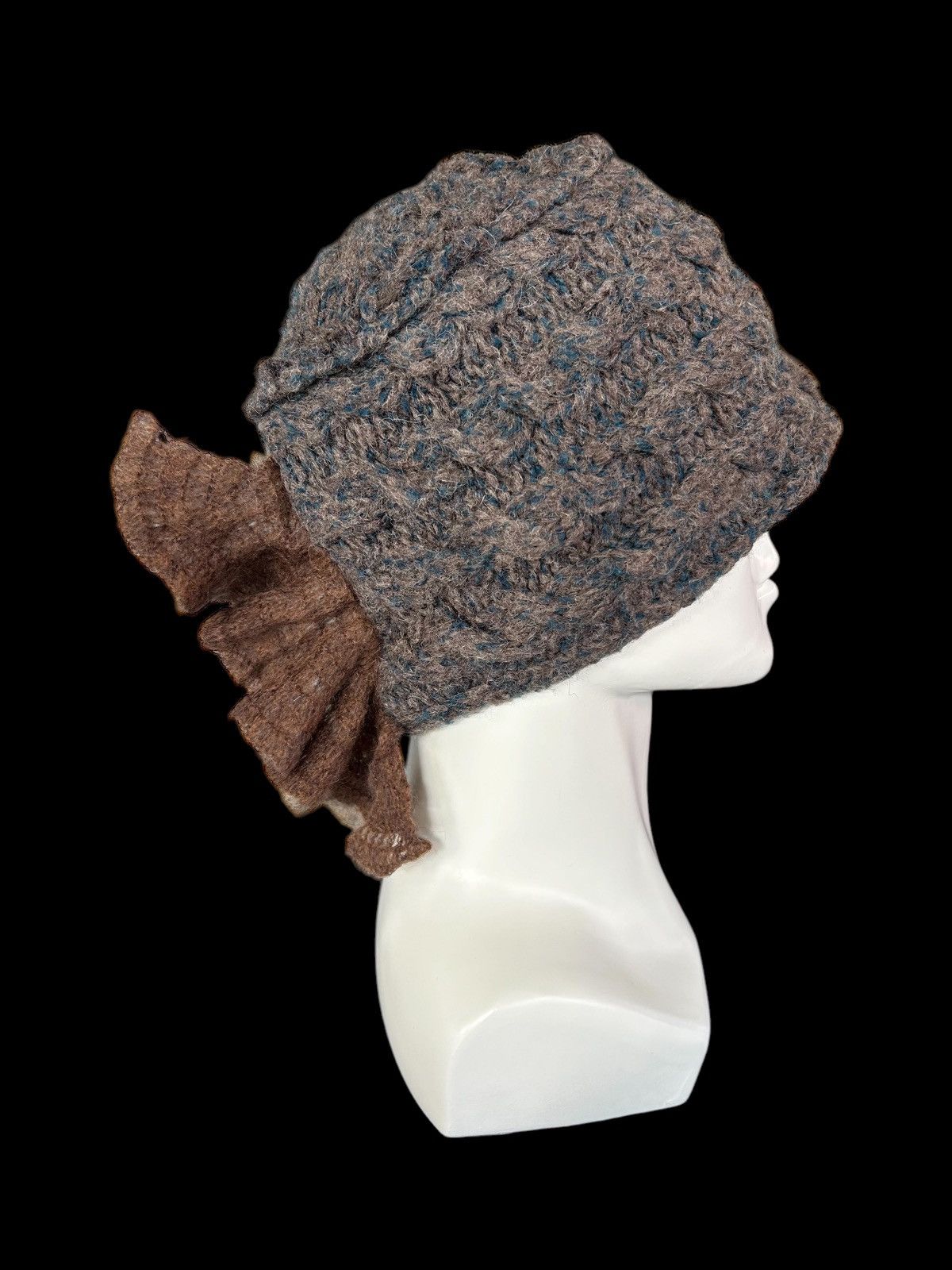 Japanese Brand × Kapital × Vintage Made in Japan Rare Japanese Brand Crochet Knitt Beanie Hats Size ONE SIZE - 1 Thumbnail
