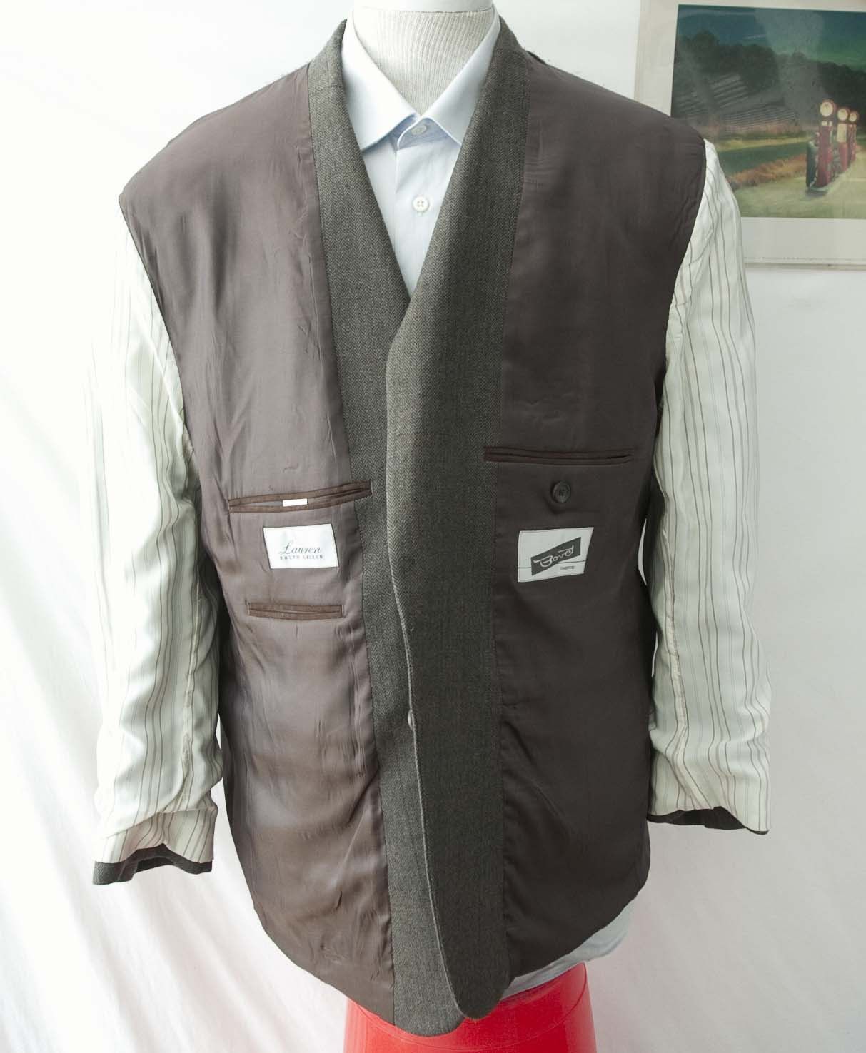 Lauren Ralph Lauren Lauren Ralph Lauren Jacket Size 44US Herringbone Patch Size 44R - 8 Thumbnail