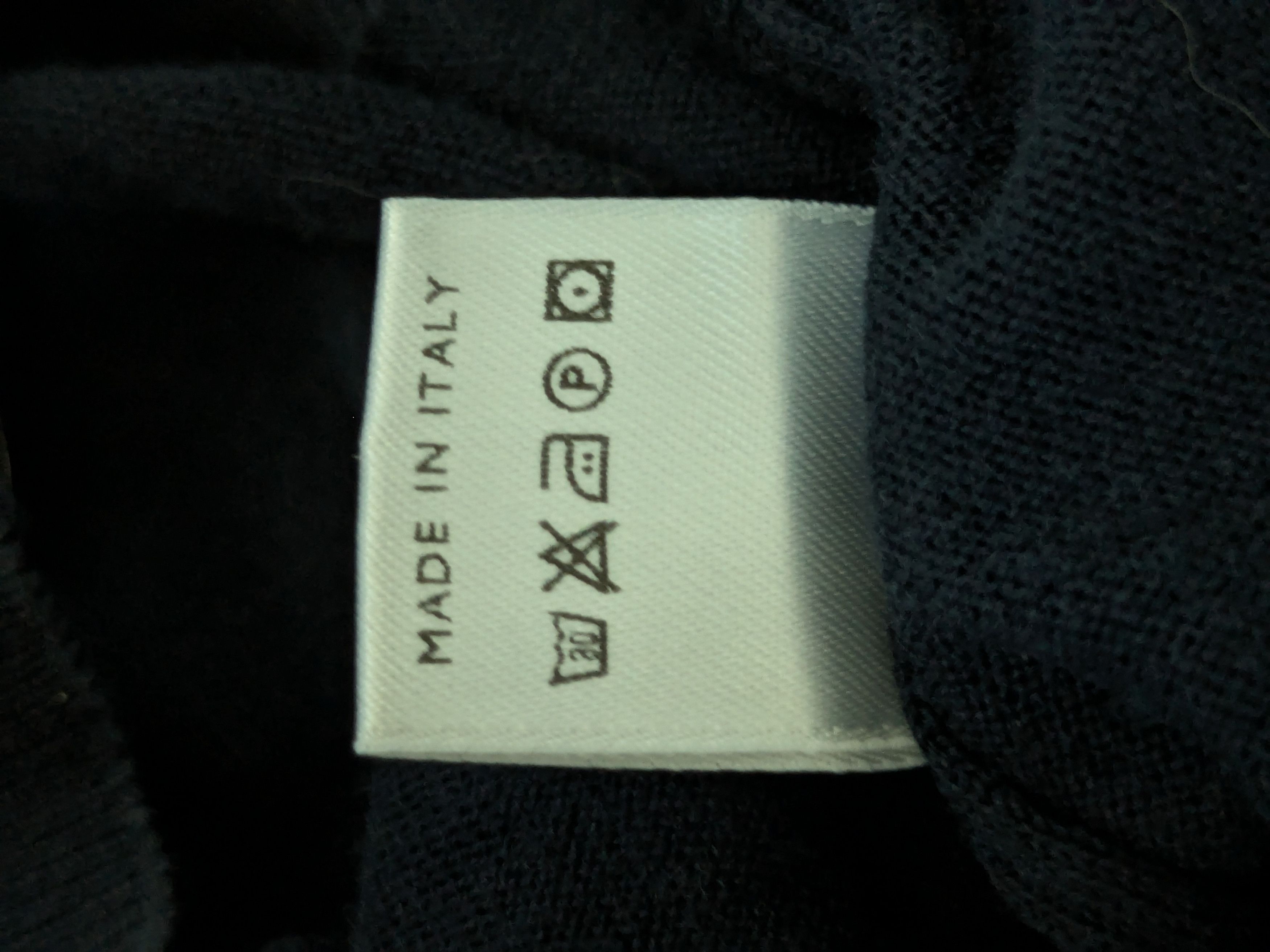 Loro Piana Vintage Loro Piana 1/3 Polo cotton sweater Size US L / EU 52-54 / 3 - 6 Thumbnail