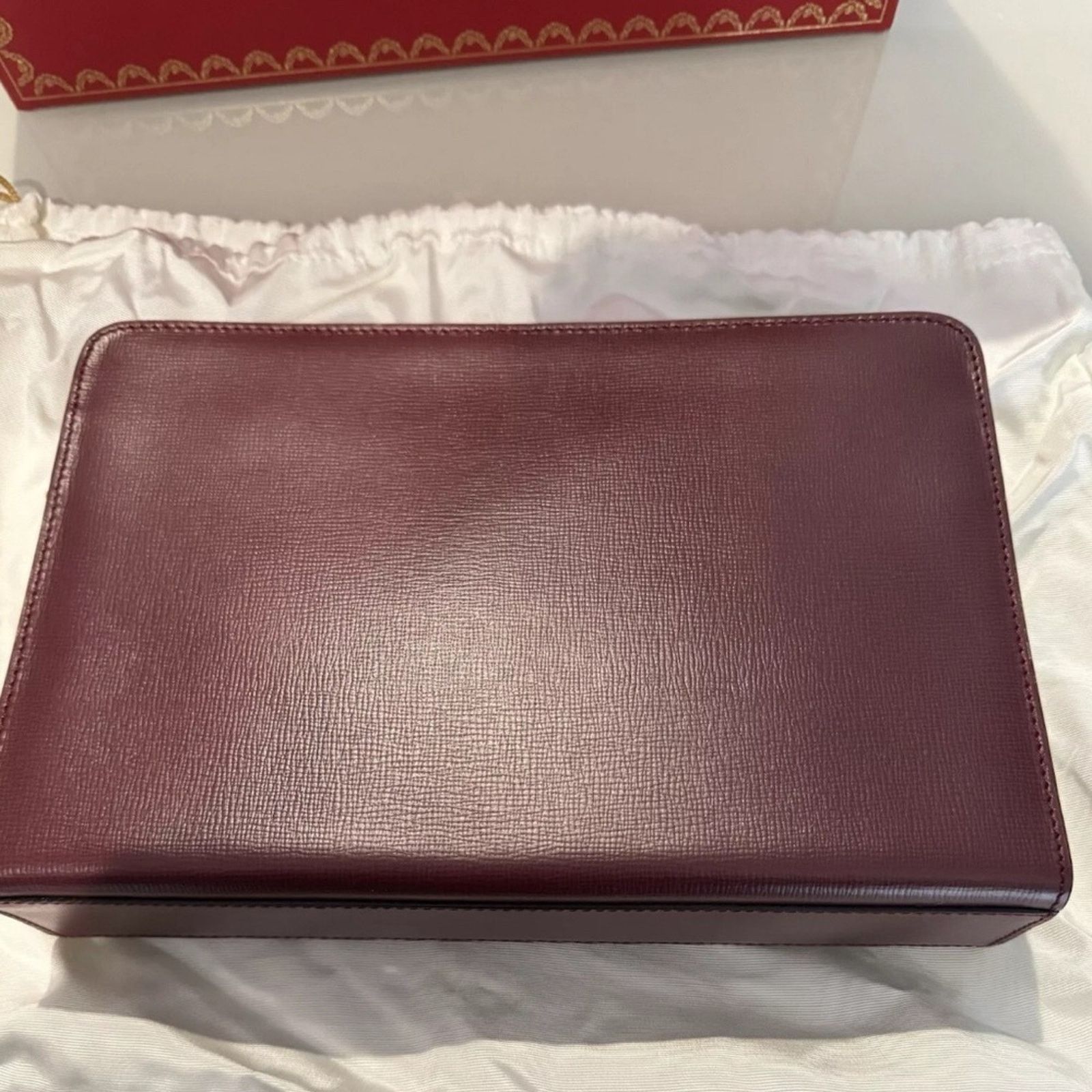 Cartier Cartier Must de Cartier Leather Clutch Bag, Wallet Keyholder Size ONE SIZE - 5 Thumbnail