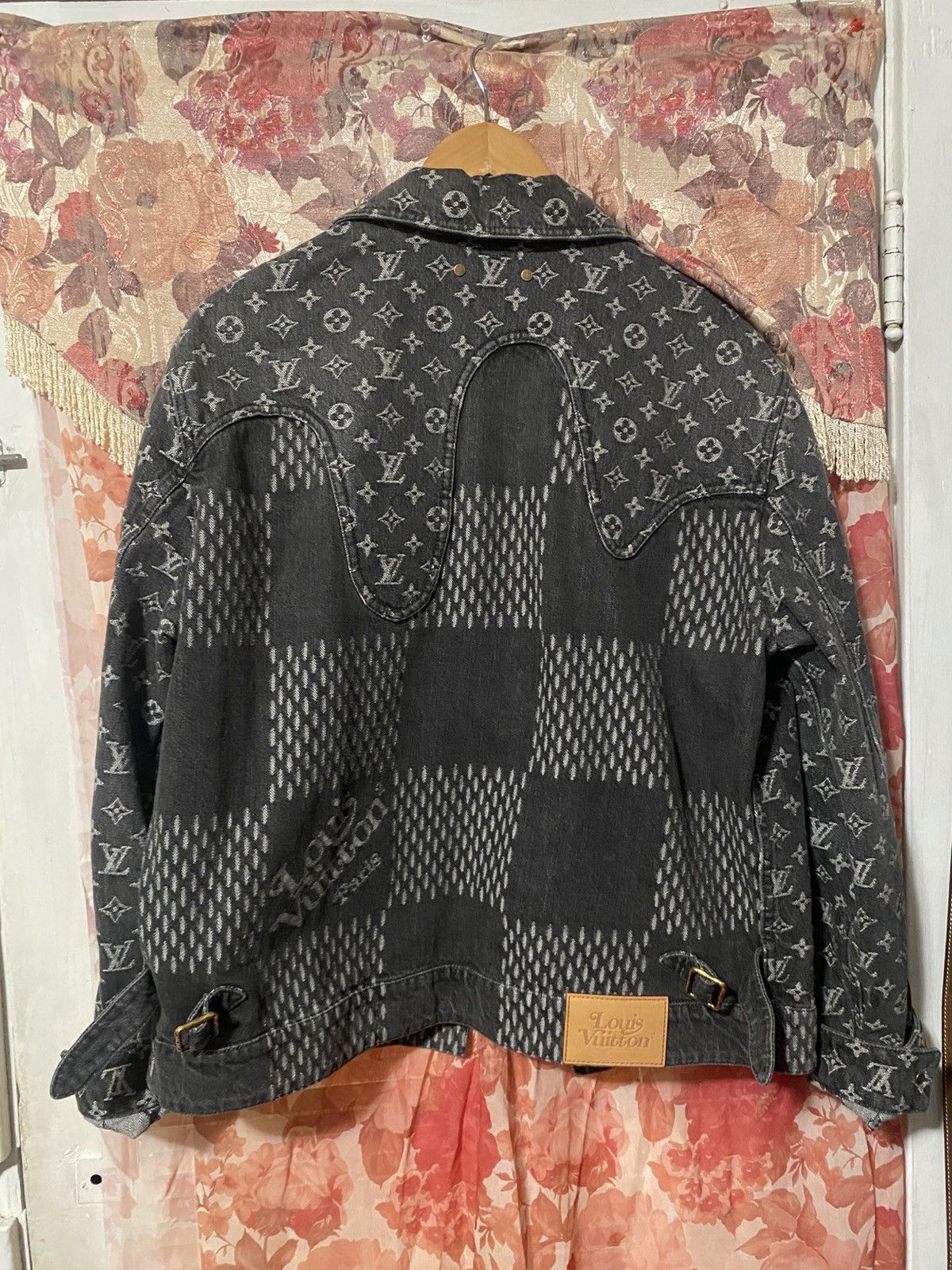 Louis Vuitton × Nigo Louis Vuitton Nigo Damier Denim Jacket Size US M / EU 48-50 / 2 - 2 Thumbnail