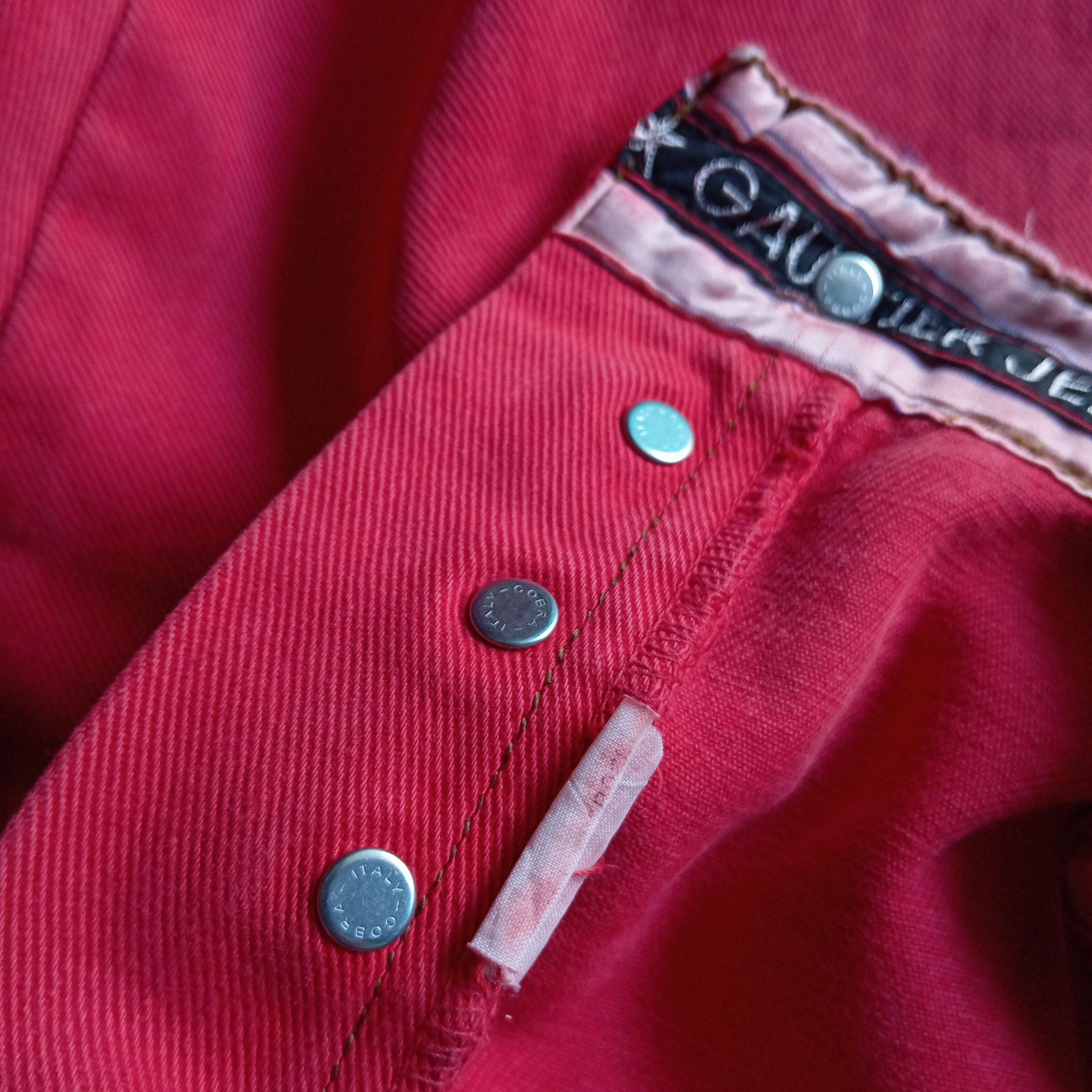 Gaultier Homme Objet Vintage XII Jean Paul gaultier jean's trousers Size US 34 / EU 50 - 7 Thumbnail