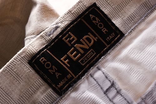 Fendi LADIES FENDI ROMA VINTAGE MONOGRAM TROUSERS Size 28" / US 6 / IT 42 - 6 Thumbnail