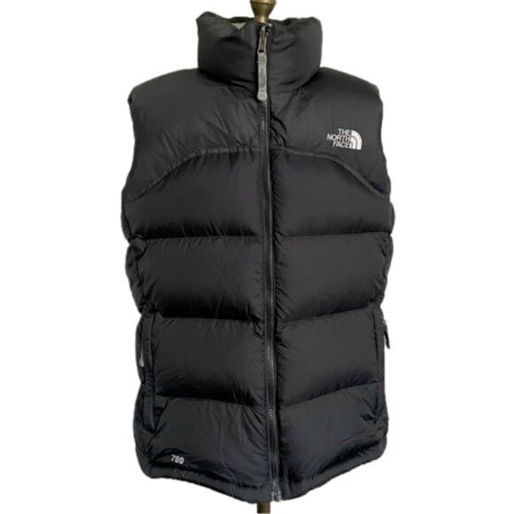 The North Face North Face Black Nuptse Down Puffer Vest - 700-fill, Large Size L / US 10 / IT 46 - 2 Thumbnail