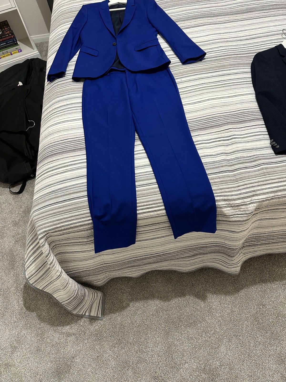 Topman Royal Blue Topman blazer 36R + pants 30S Size 36R - 2 Thumbnail