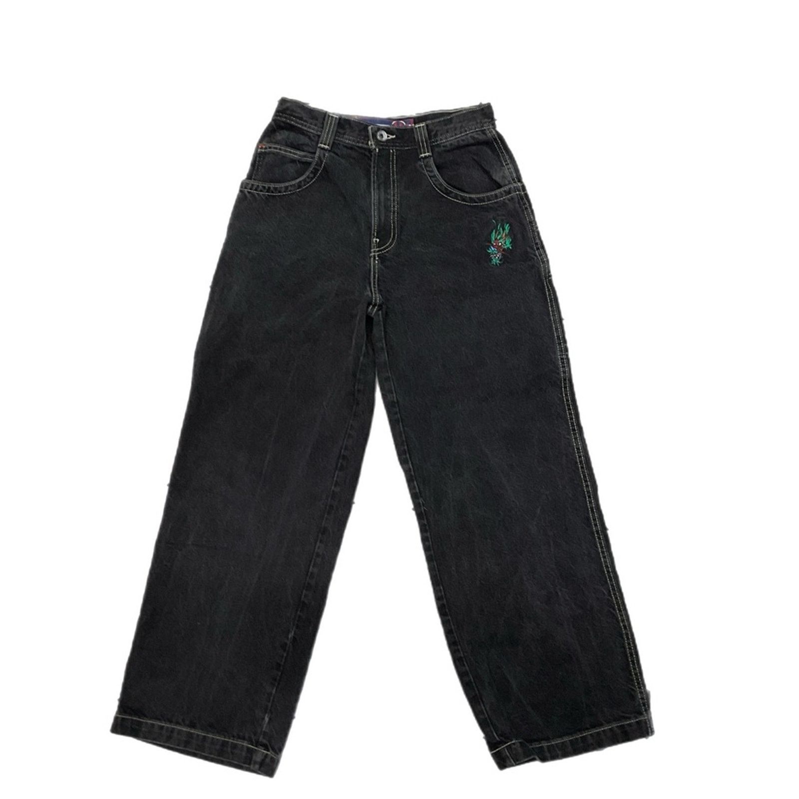 JNCO JNCO Dragon Embroidered Double pocket Denim jeans Size US 28 / EU 44 - 1 Thumbnail