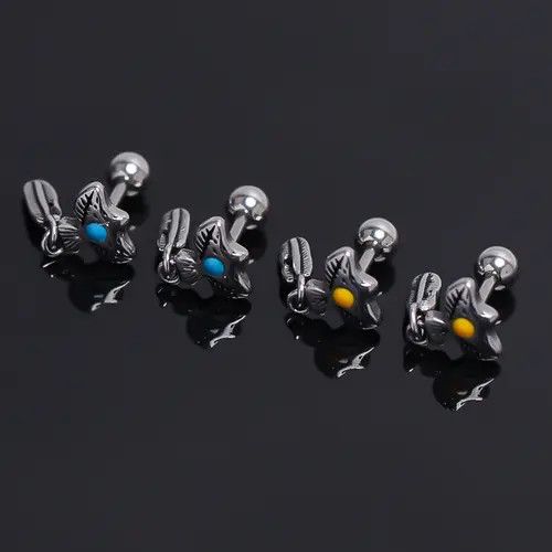 Jewelry New Trend Earrings One Pairs Chrome Jewelry Size ONE SIZE - 1 Thumbnail