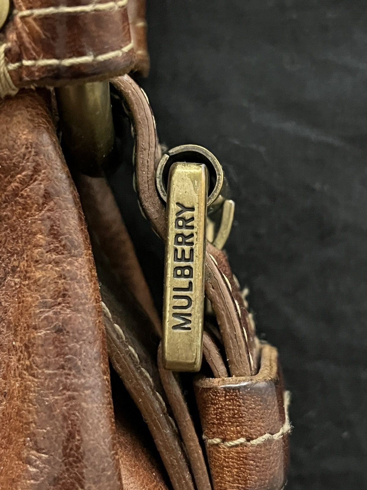 Mulberry Vintage Mulburry leather bag Size ONE SIZE - 3 Thumbnail