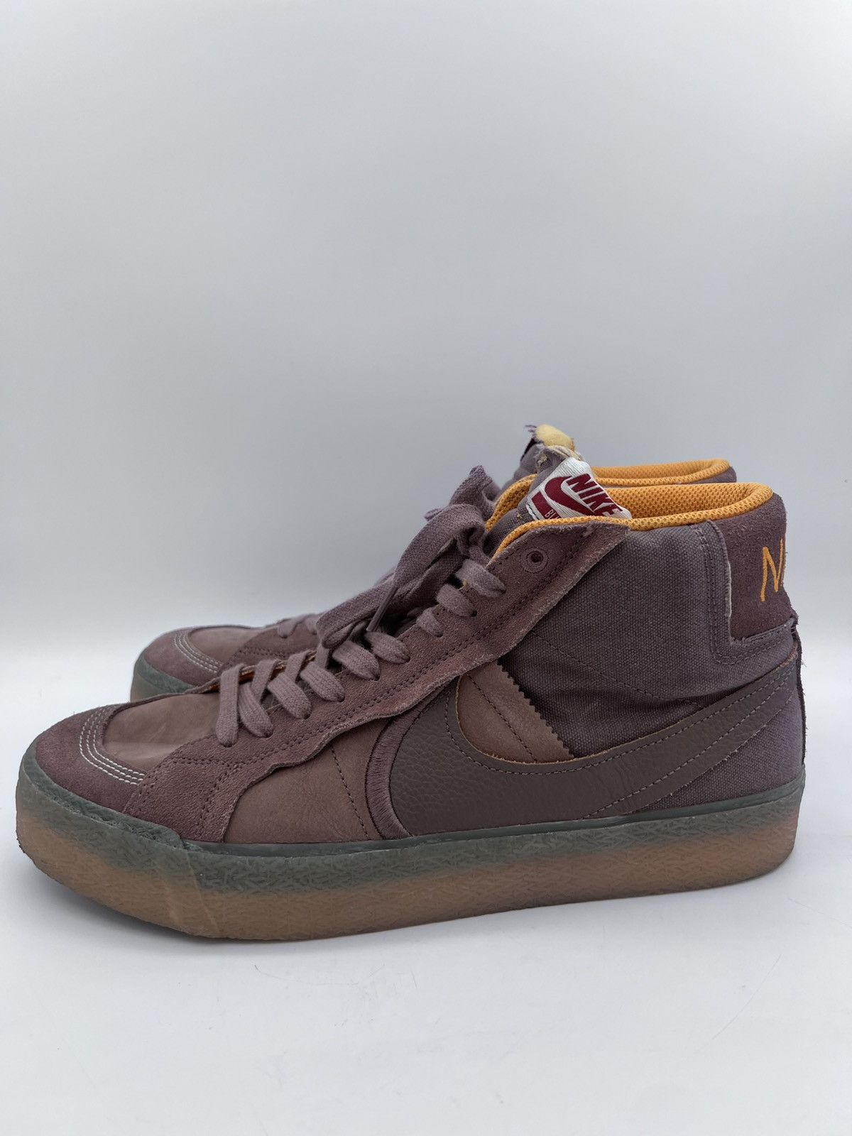 Nike Nike SB Zoom Blazer Mid PRM ‘Brown Gum’ (DV5468 200) 11 M Size US 11 / EU 44 - 3 Thumbnail