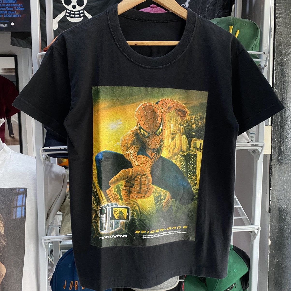 Other × Vintage Vintage 2004 Spider-Man 2 Graphic Movie Tee Shirt Black M Size US M / EU 48-50 / 2 - 3 Thumbnail