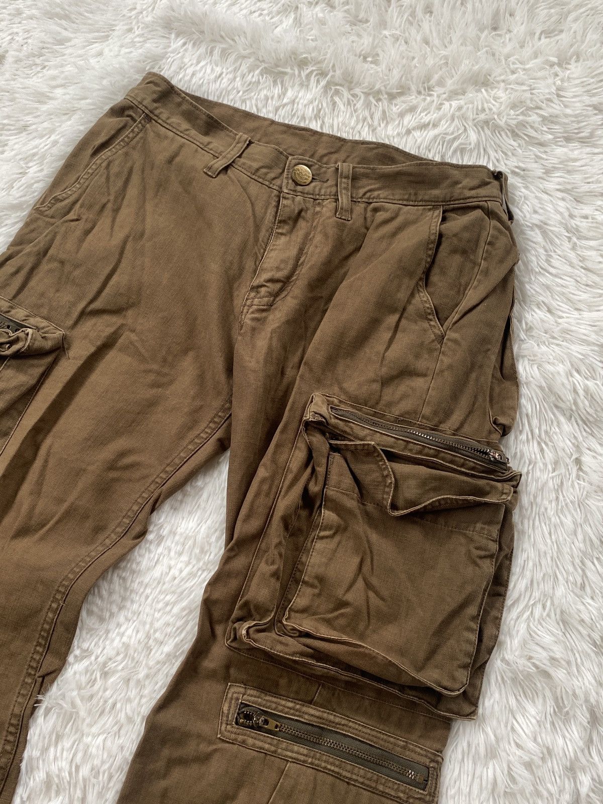 Japanese Brand × Takeo Kikuchi RETRO PUNK🔥Cargo Pant Multipocket by Takeo Kikuchi Size US 30 / EU 46 - 10 Thumbnail
