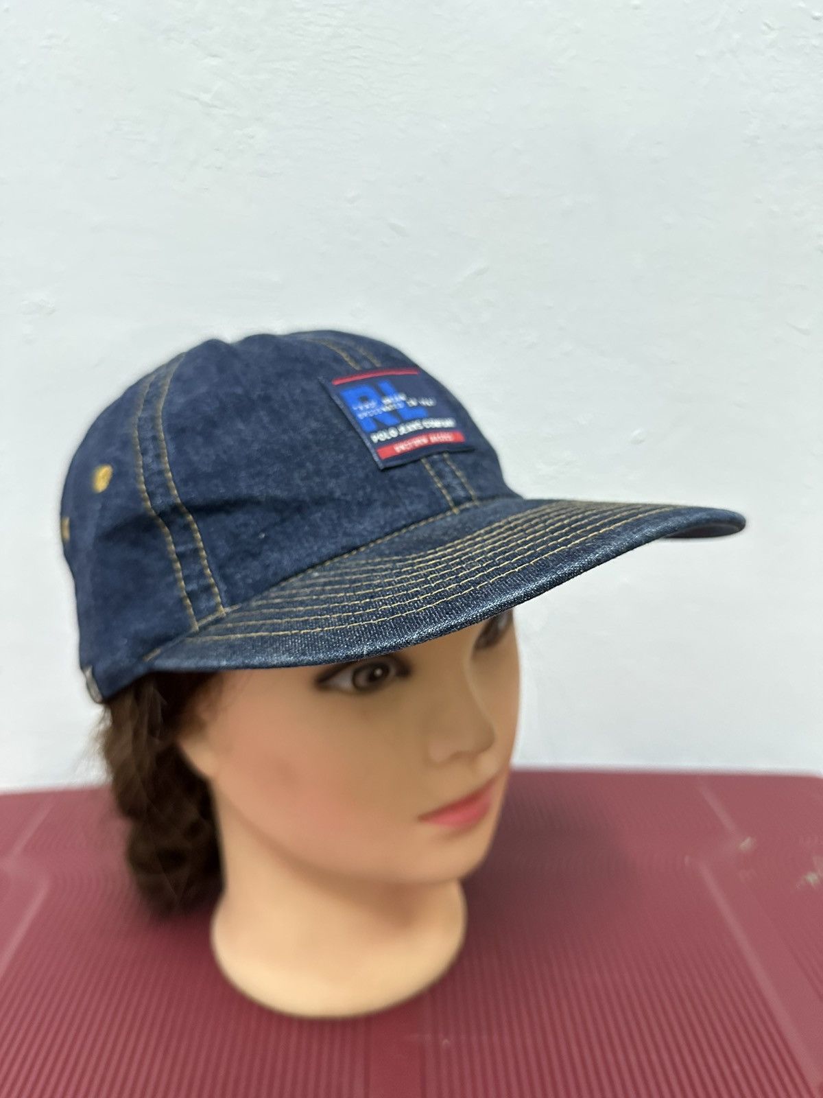 Polo Ralph Lauren Polo Ralph Lauren Denim Cap Size ONE SIZE - 3 Thumbnail