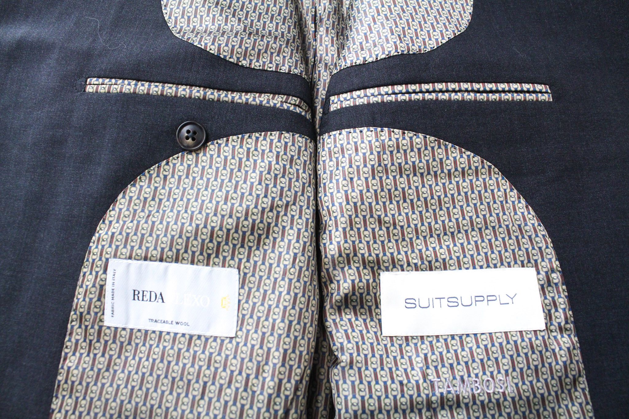 Suitsupply LA SPALLA UK42R Wool Stretch Grey Suit 73681 Size 42R - 8 Thumbnail