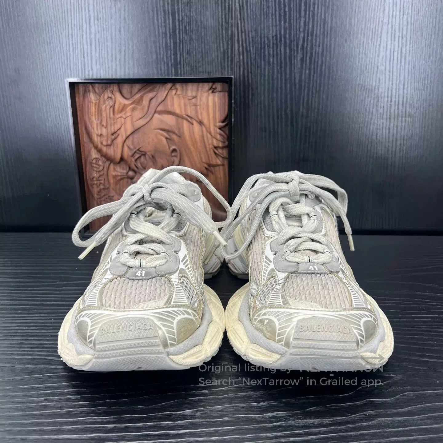 Balenciaga Multi Color Low Top Sneakers Size 8. Size US 8 / EU 41 - 2 Thumbnail
