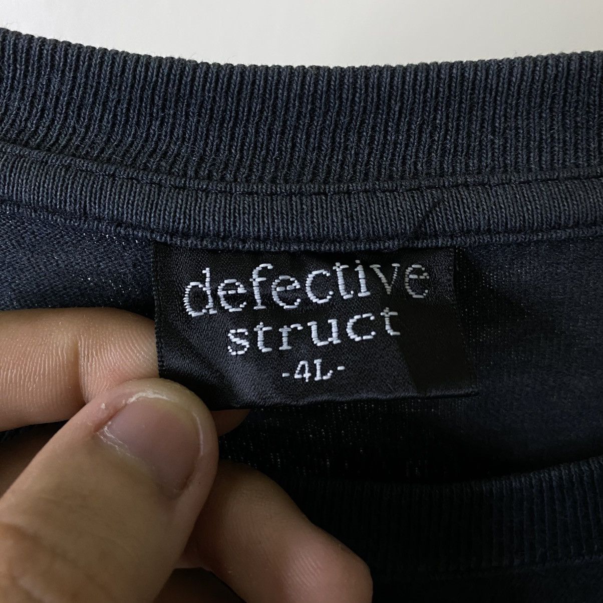 If Six Was Nine DefectiveStruct Seditionaries Poem Cyber Gothic Punk LGB LS Size US XL / EU 56 / 4 - 3 Thumbnail