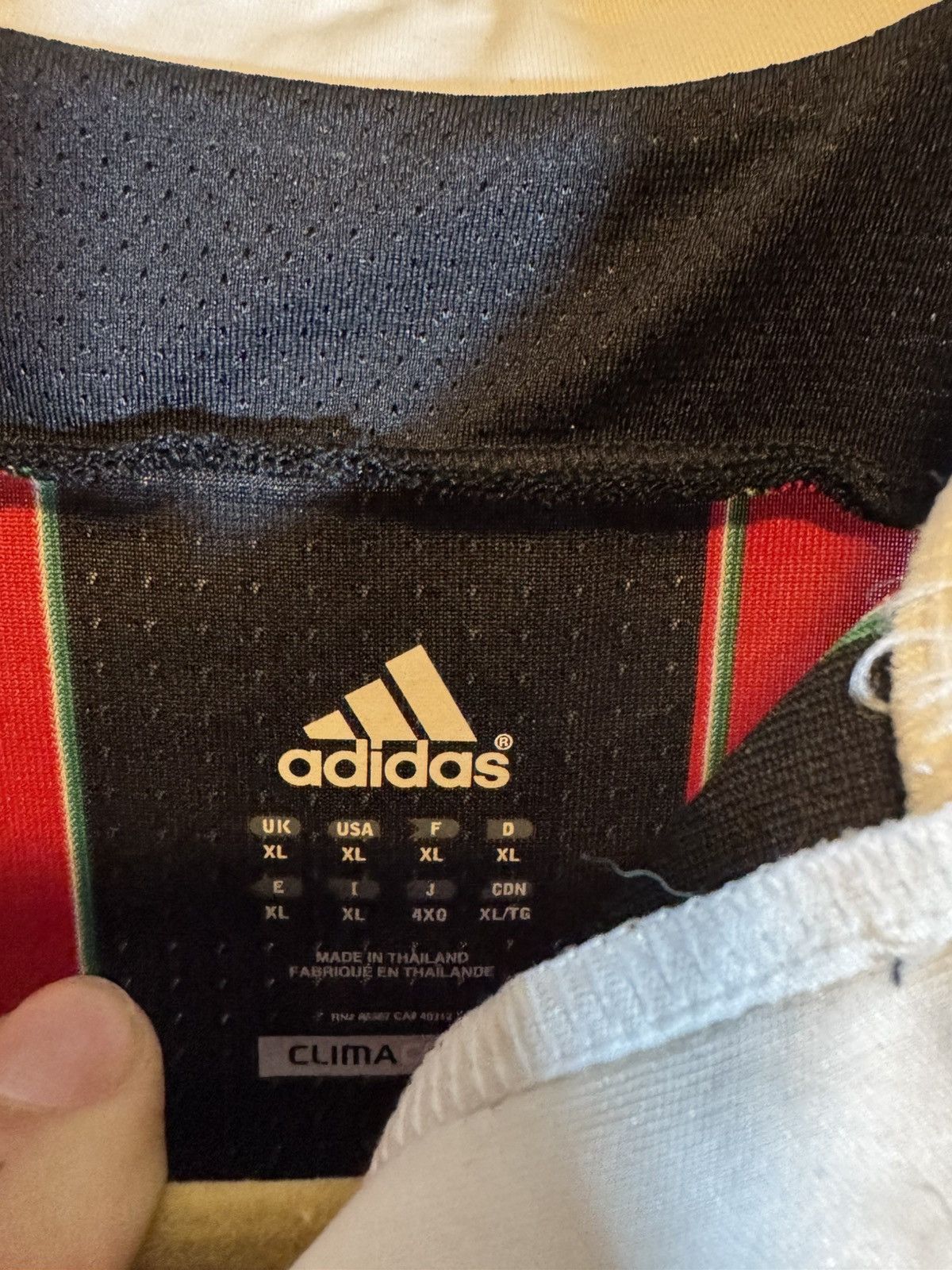 Adidas MILAN 2012 2013 HOME FOOTBALL SHIRT SOCCER JERSEY ADIDAS XL Size US XL / EU 56 / 4 - 4 Thumbnail