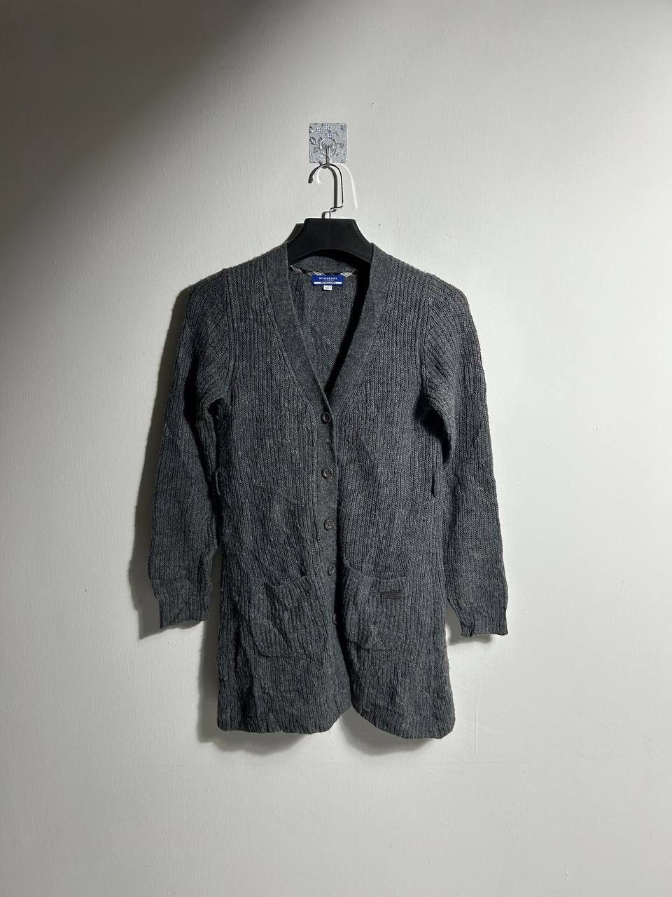 Burberry Burberry London Long-line Cardigan Size ONE SIZE - 1 Thumbnail
