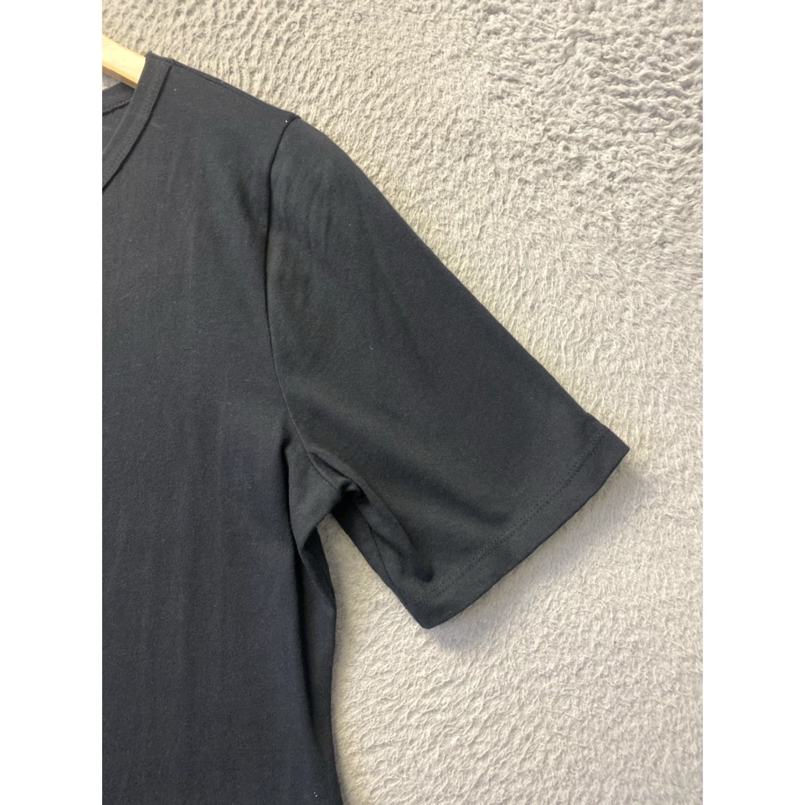 Vintage JCREW COLLECTION SHIRT DRESS BLACK WOMENS LT ONE OF A KIND Size L / US 10 / IT 46 - 2 Thumbnail