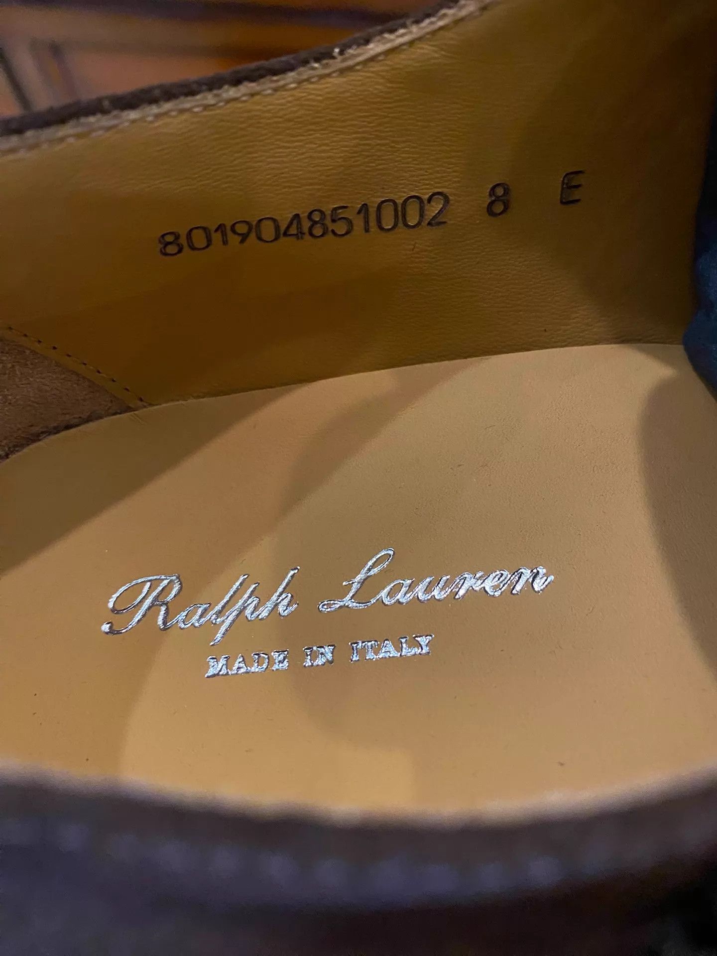 Polo Ralph Lauren RL Purple Label RRL Italian Sandals OldMoney US8/9 Size US 8 / EU 41 - 7 Thumbnail