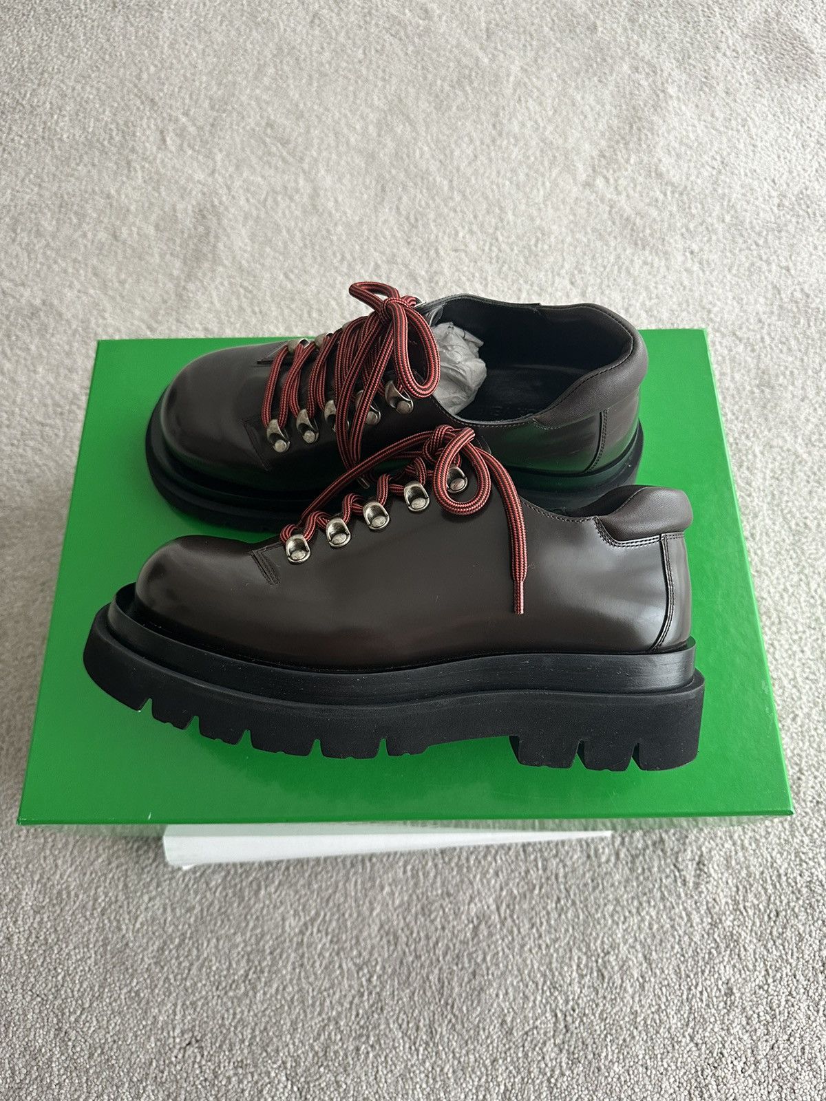 Bottega Veneta Bottega Veneta Lace-up Hikings Boot Low Size US 8 / EU 41 - 2 Thumbnail